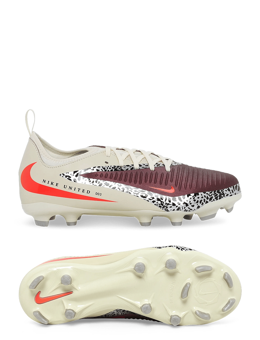 Nike - JR PHANTOM 6 LOW ACD FG/MG NU3 - fußballstiefel - burgundy crush/university red- - 0