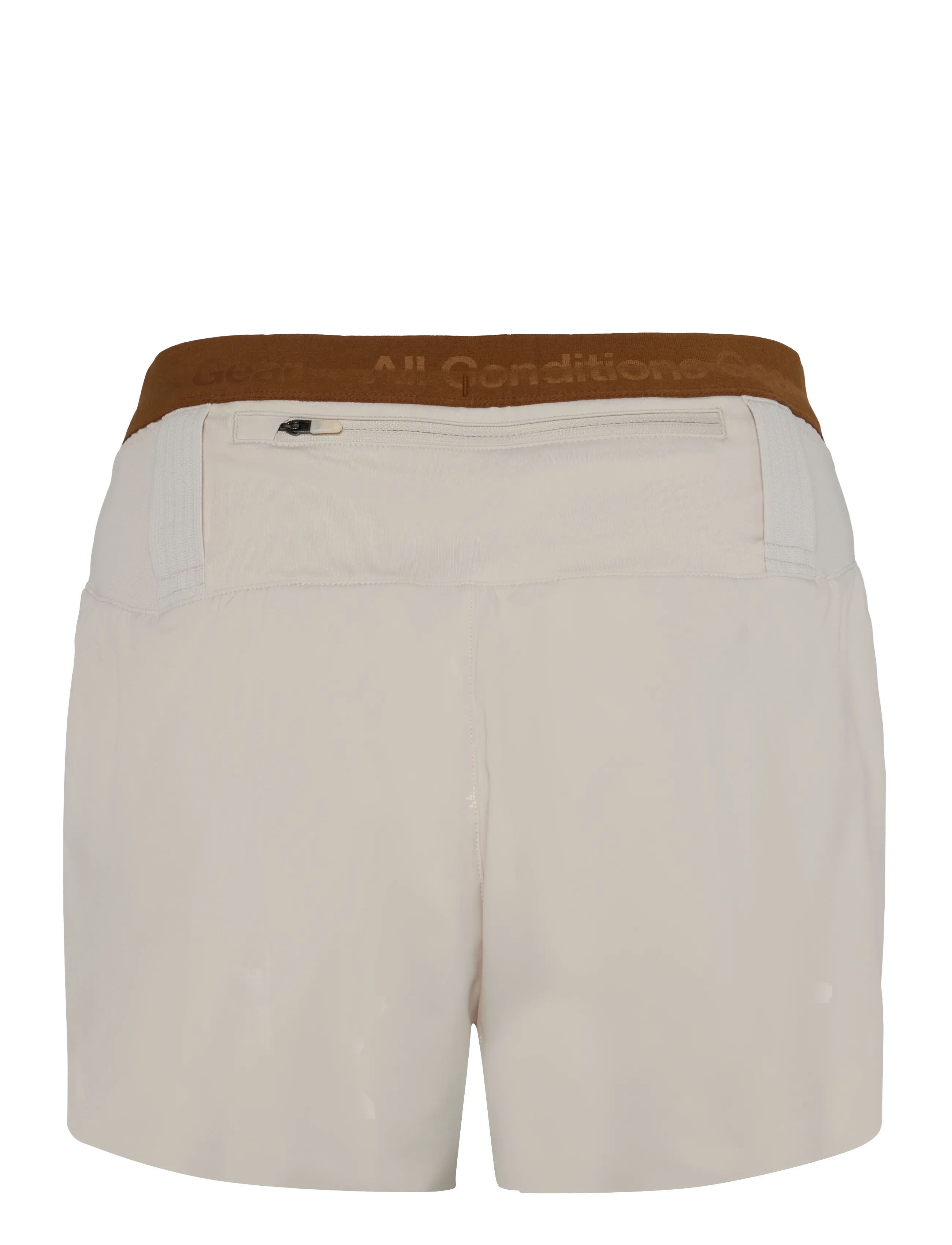 Nike - W ACG TRAIL DF MRBF 4IN SH - running shorts - lt orewood brn/summit white - 1
