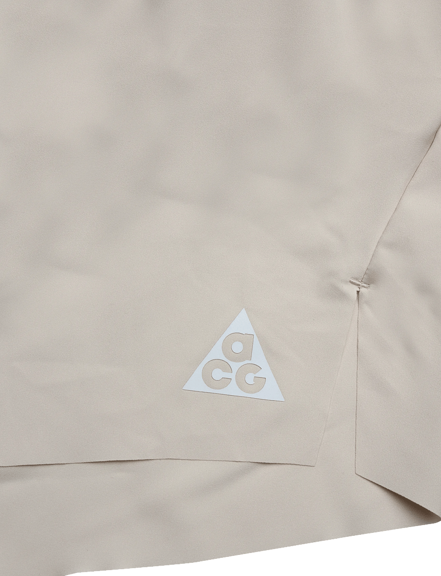 Nike - W ACG TRAIL DF MRBF 4IN SH - løbeshorts - lt orewood brn/summit white - 2