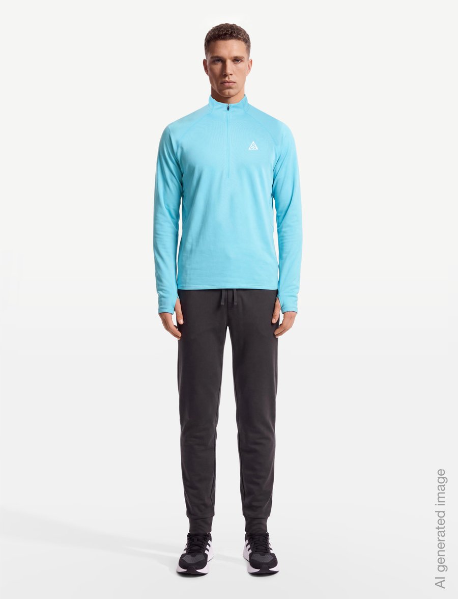 Nike - Nike ACG Dri-Fit Trail Midlayer - fleece & midlayer - baltic blue/baltic blue/summit - 0