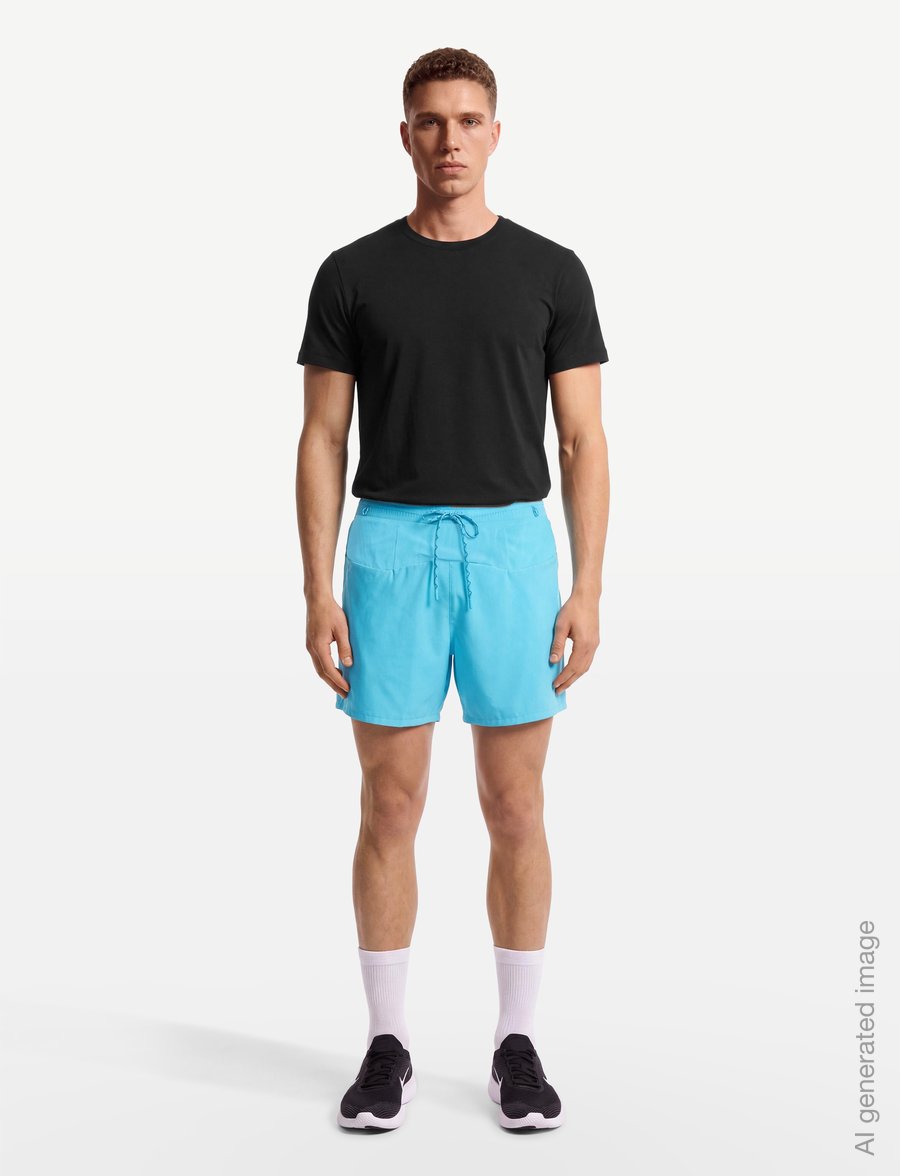Nike - Nike ACG "Second Sunrise" 5" Brief-Lined Shorts - løbeshorts - baltic blue/baltic blue/summit - 0