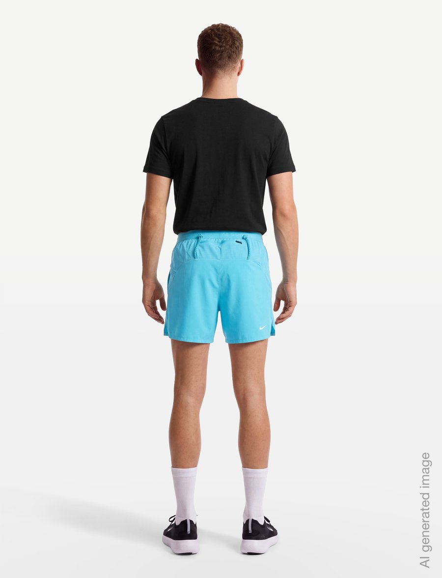 Nike - Nike ACG "Second Sunrise" 5" Brief-Lined Shorts - løbeshorts - baltic blue/baltic blue/summit - 4