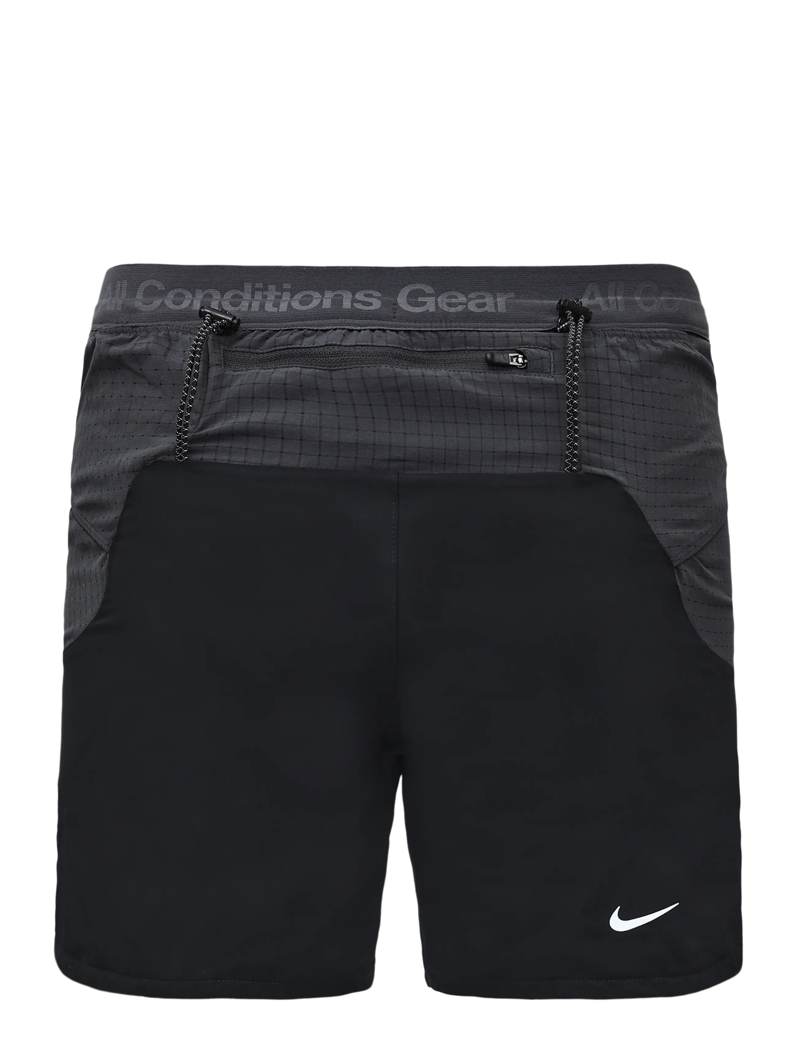 Nike - Nike ACG "Second Sunrise" 5" Brief-Lined Shorts - laufshorts - black/anthracite/summit white - 1