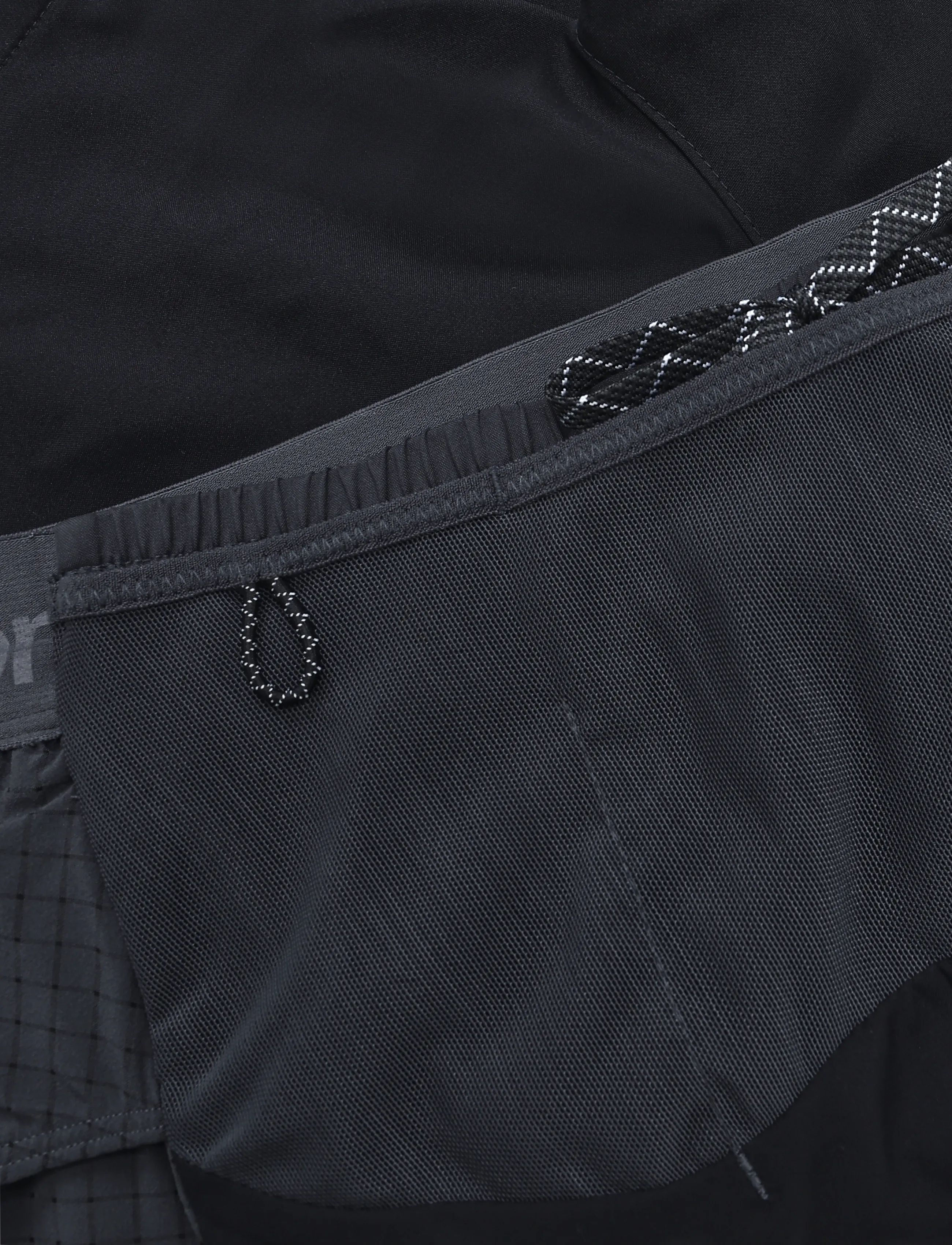Nike - Nike ACG "Second Sunrise" 5" Brief-Lined Shorts - laufshorts - black/anthracite/summit white - 2