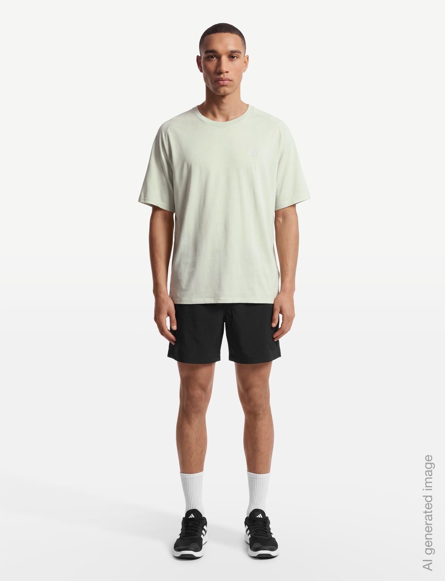 Nike - Nike ACG Dri-Fit Advanced Solar Chase - t-shirts - sea glass/baltic blue/summit w - 0