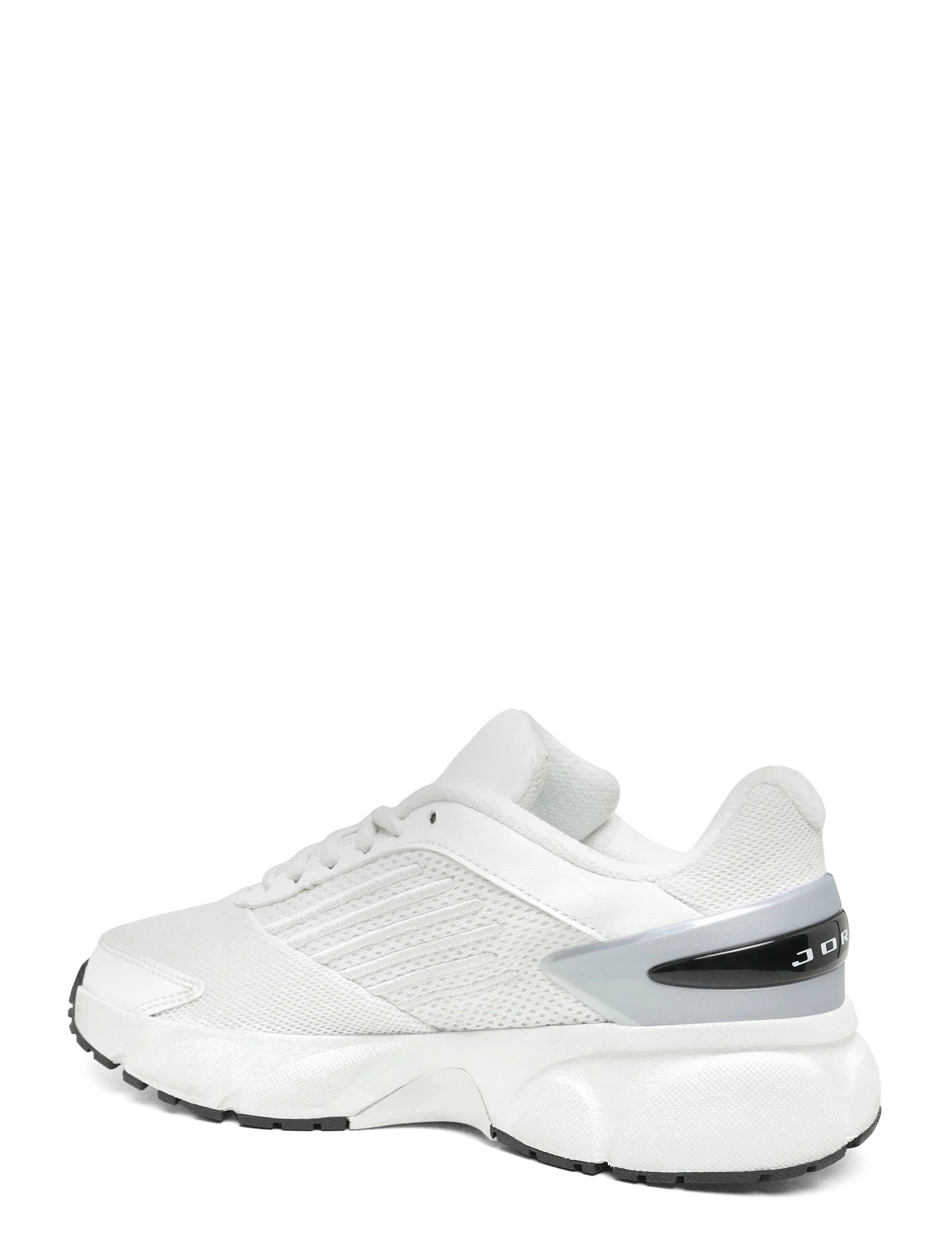 Nike - WMNS JORDAN TRUNNER FLOW - low top sneakers - summit white/black-metallic si - 1