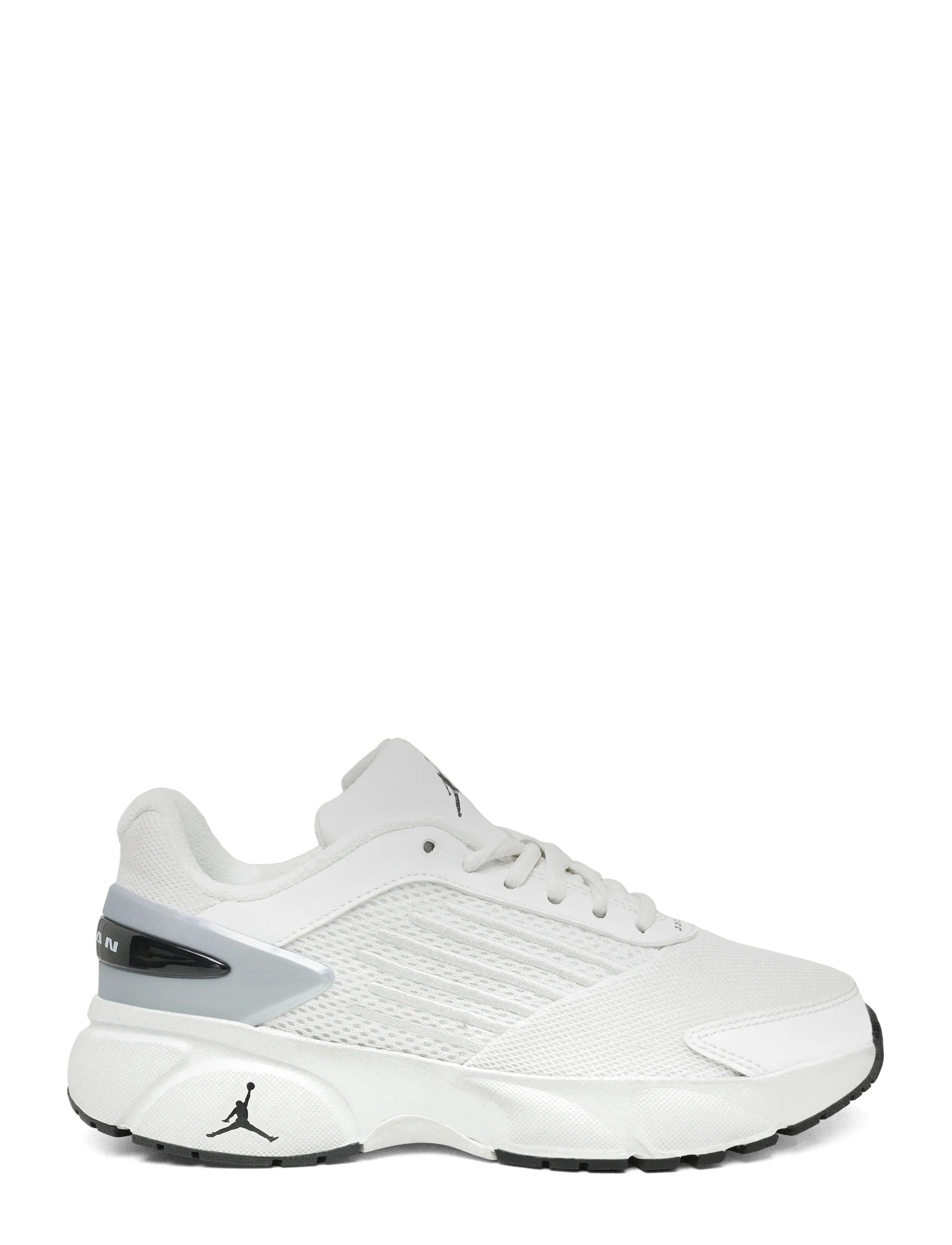 Nike - WMNS JORDAN TRUNNER FLOW - low top sneakers - summit white/black-metallic si - 2