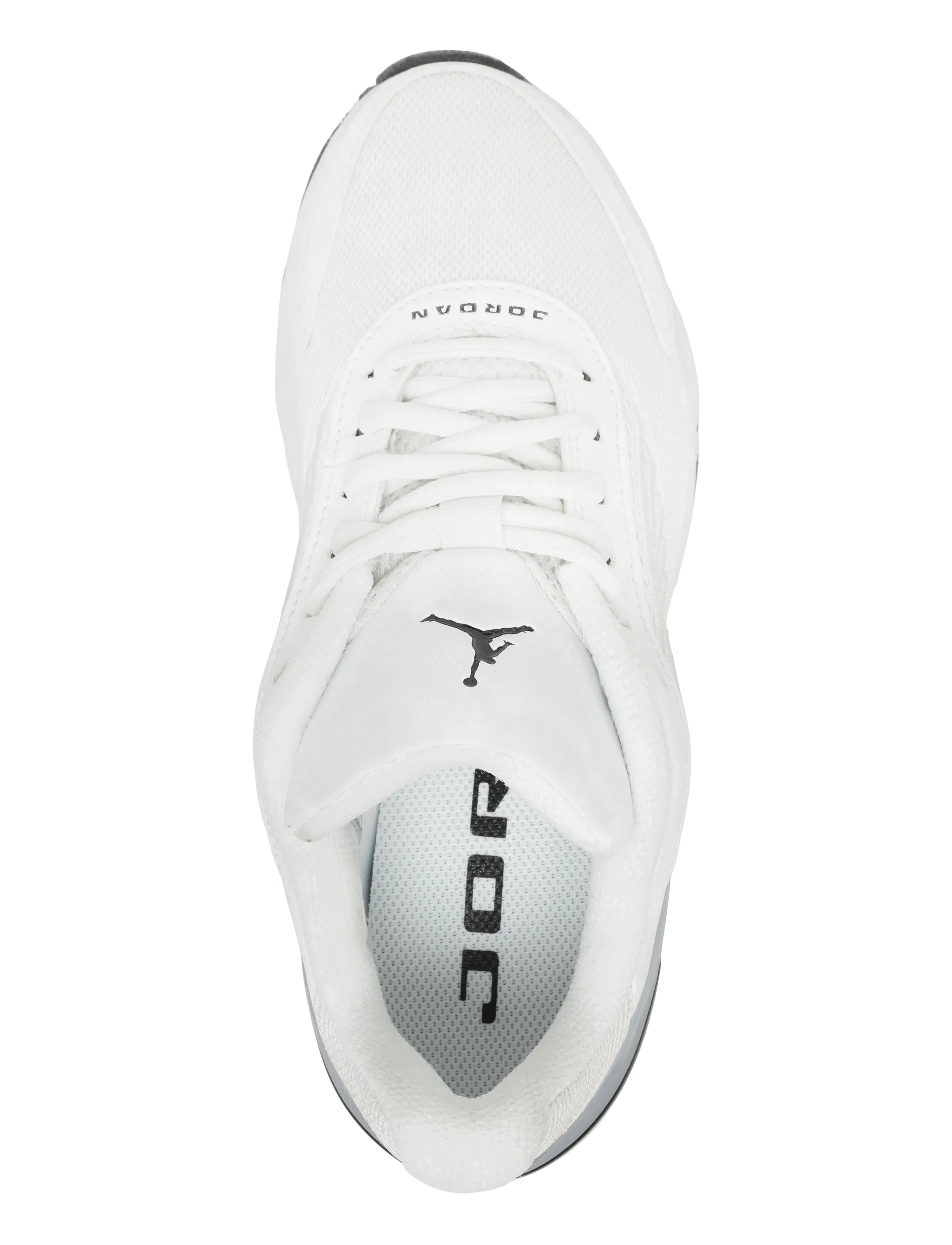 Nike - WMNS JORDAN TRUNNER FLOW - low top sneakers - summit white/black-metallic si - 3