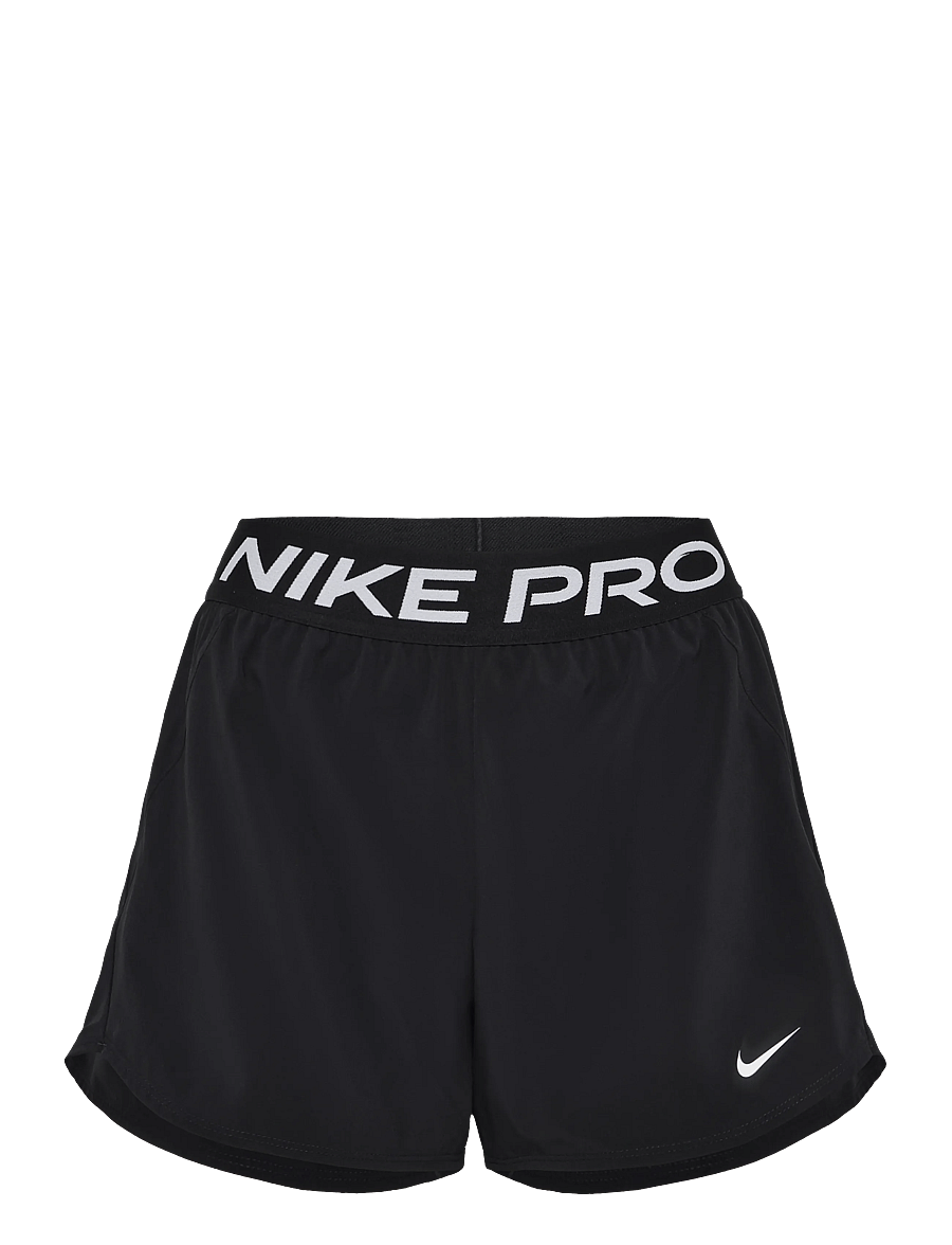 Nike - W NP DF 365 3IN SHORT WVN - lühikesed treeningpüksid - black/white - 0