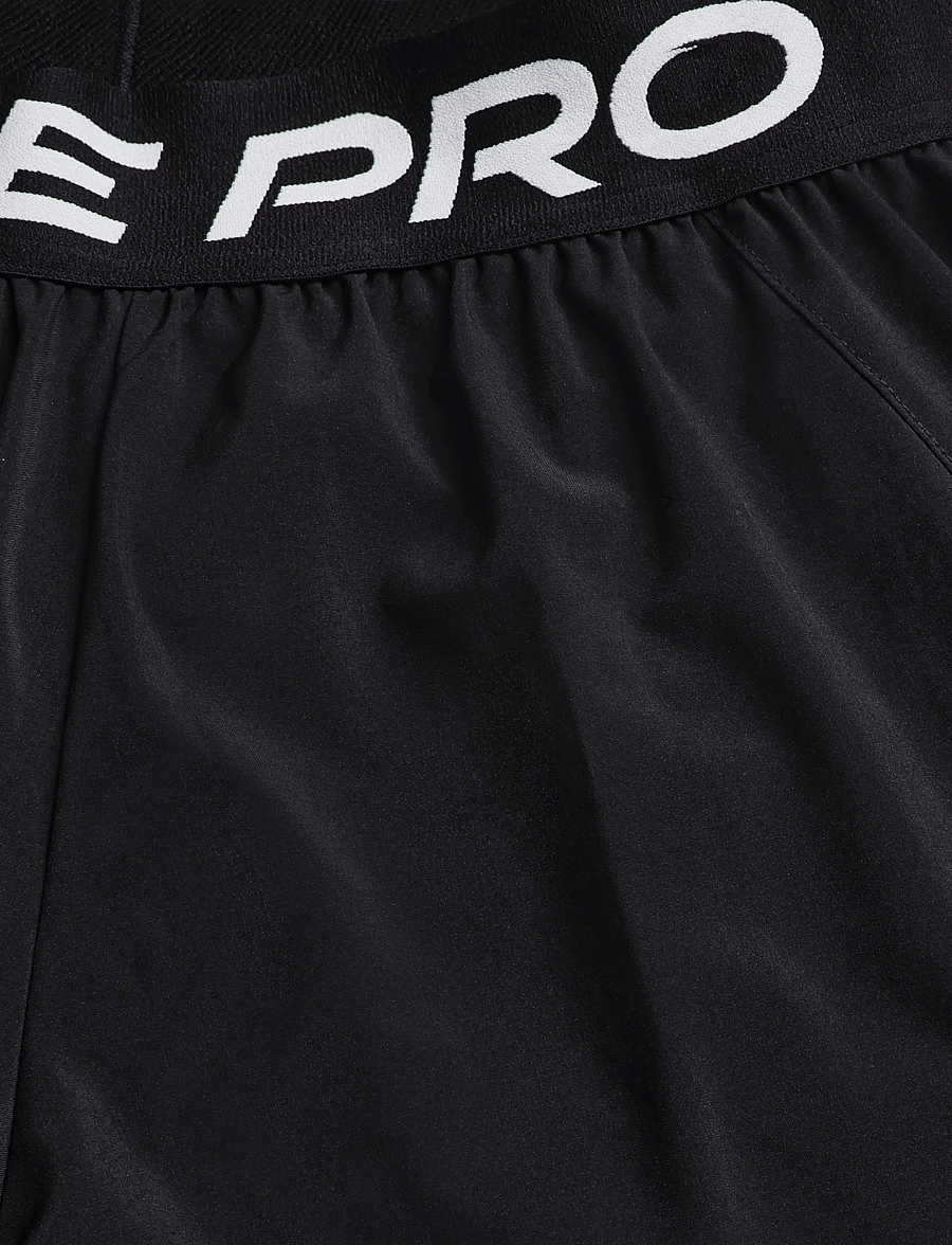 Nike - W NP DF 365 3IN SHORT WVN - lühikesed treeningpüksid - black/white - 2