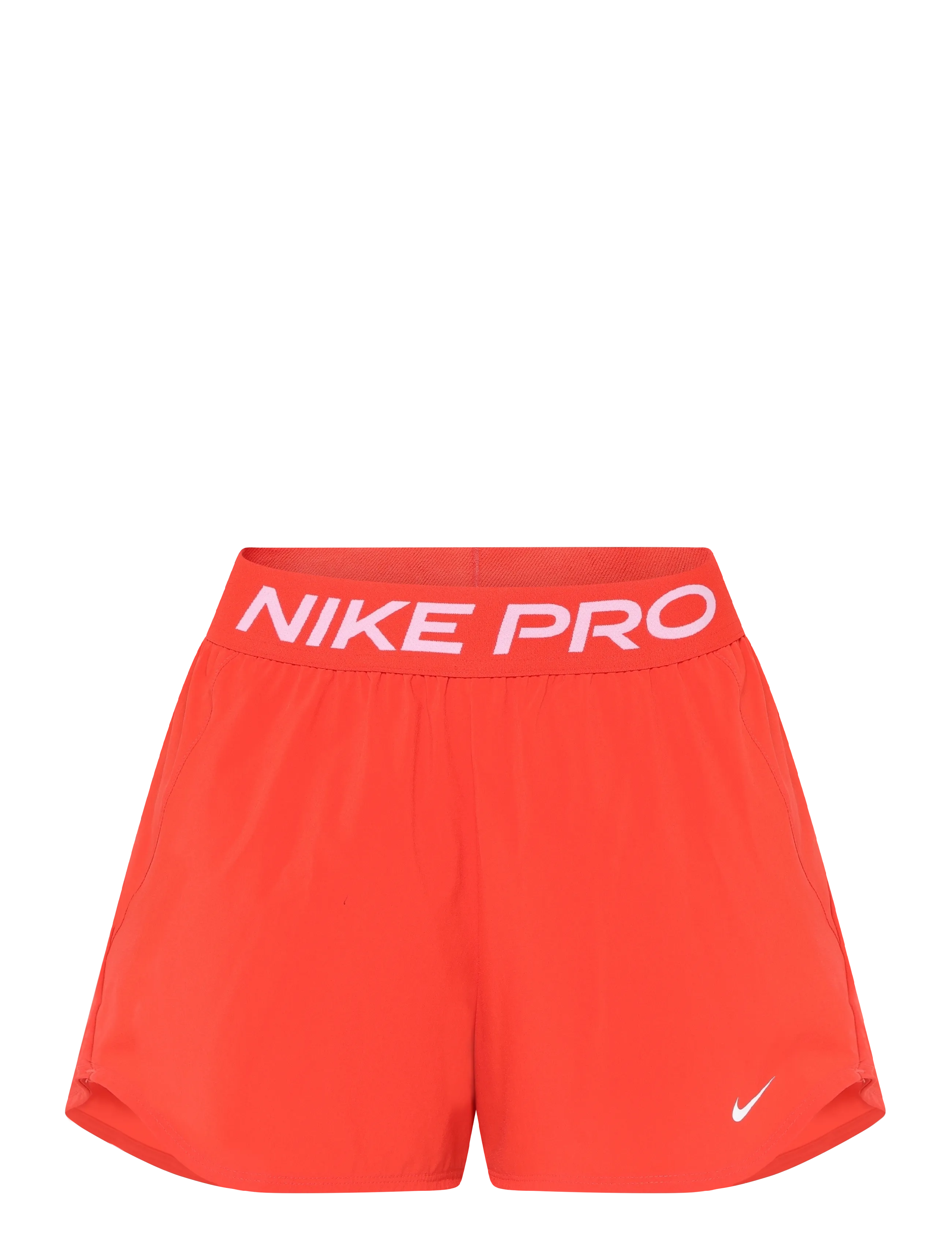 Nike W NP DF 365 3IN SHORT WVN - Trainingsshorts - LT CRIMSON/WHITE / red