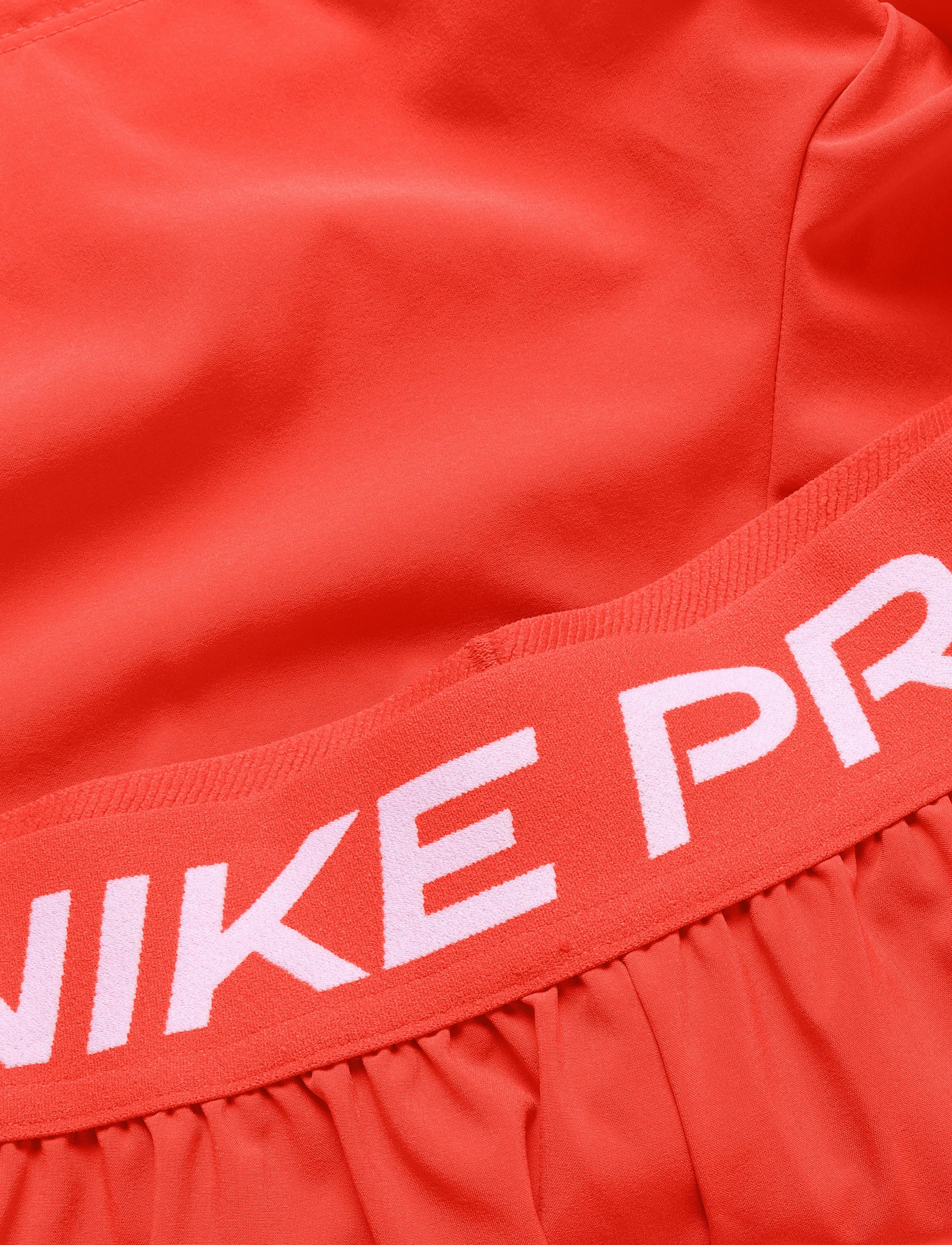 Nike - W NP DF 365 3IN SHORT WVN - lt crimson/white - 2