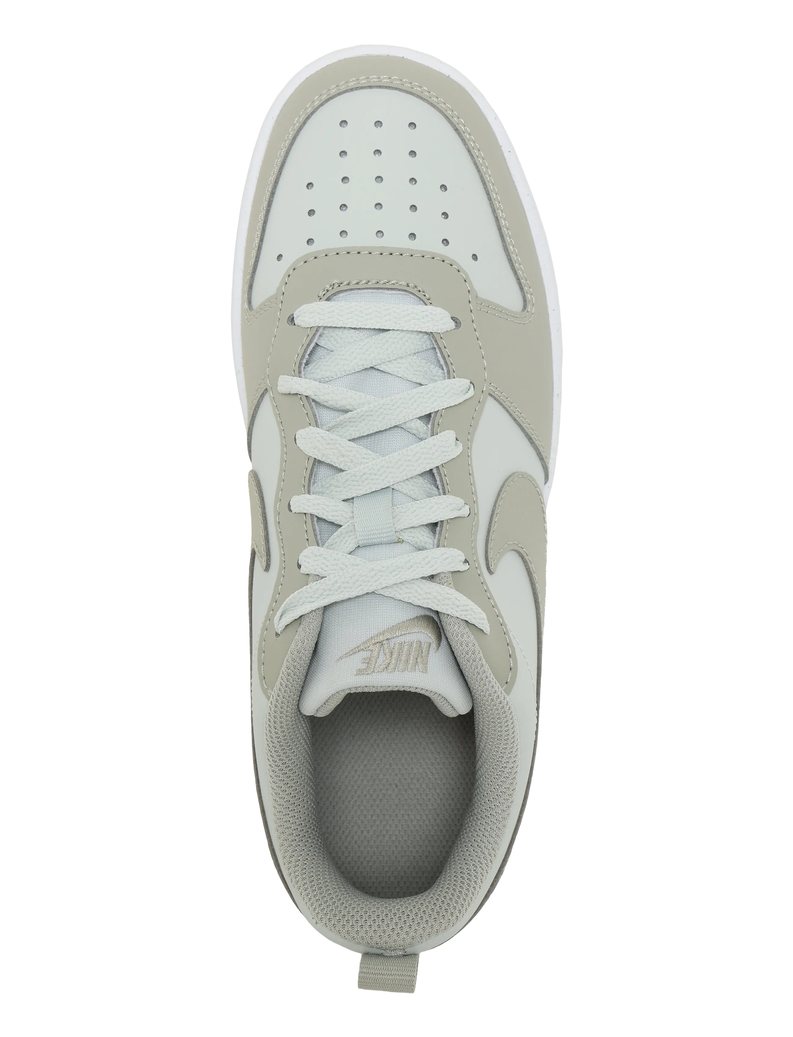 Nike - COURT BOROUGH LOW RP (GS) - lave sneakers - light silver/spruce fog-white - 3