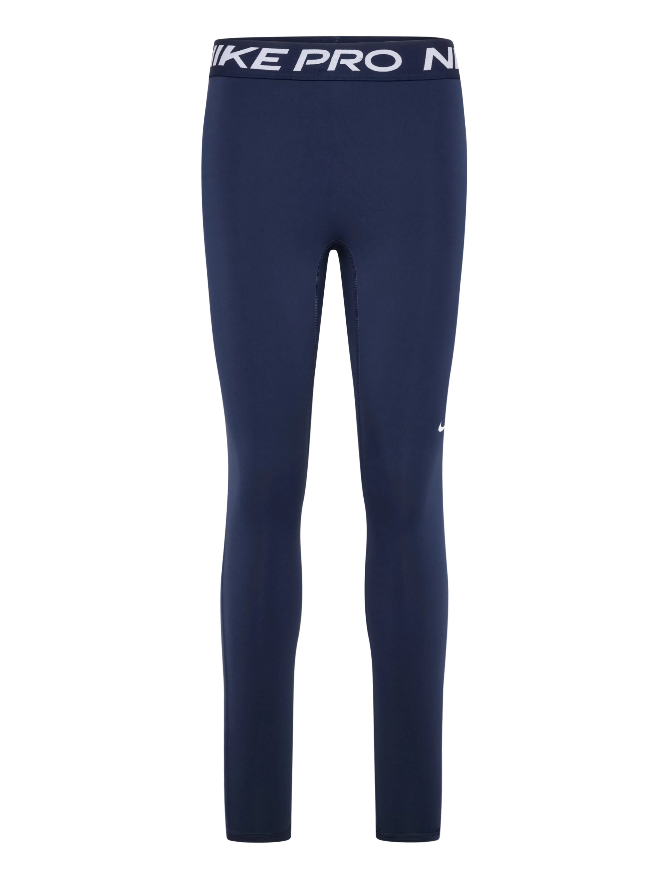 Nike W NP DF 365 MR TIGHT USM - Training tights - MIDNIGHT NAVY/WHITE / navy
