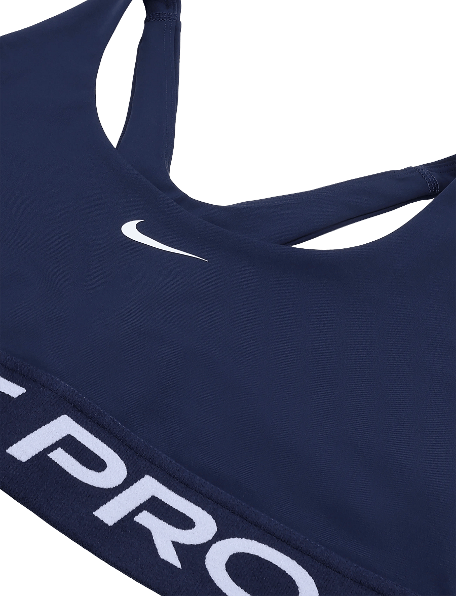 Nike - Nike Pro Dri-Fit 365 Light-Support Bra - spordi-rinnahoidjad - midnight navy/white - 2
