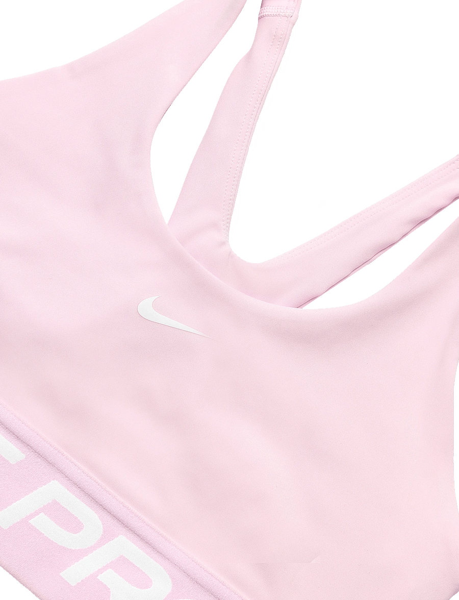 Nike - Nike Pro Dri-Fit 365 Light-Support Bra - soutiens-gorge de sport - pink foam/white - 2
