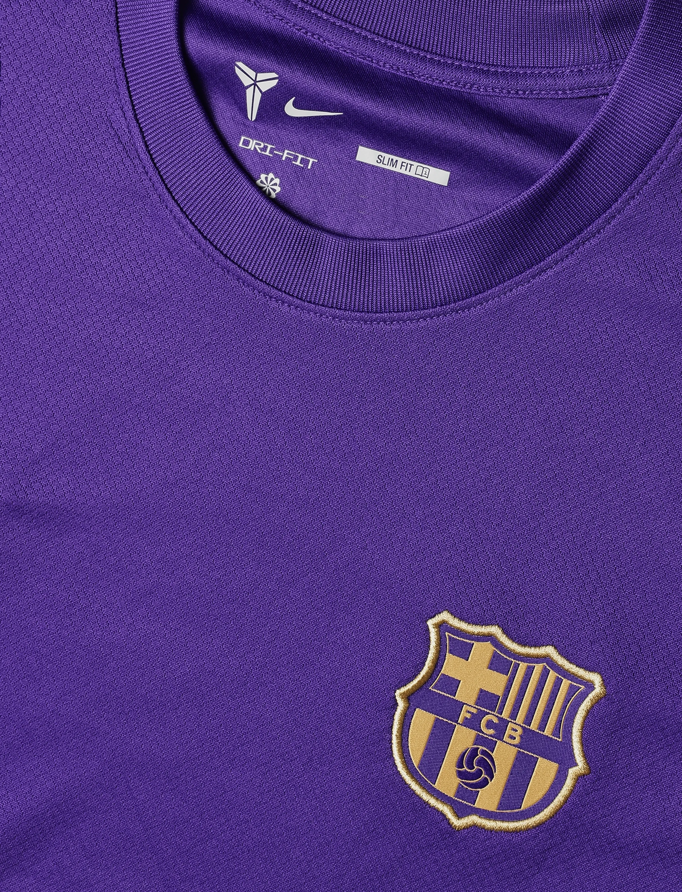 Nike - FCB M NK DF STRK SS TOP K AW - field purple/metallic gold - 2