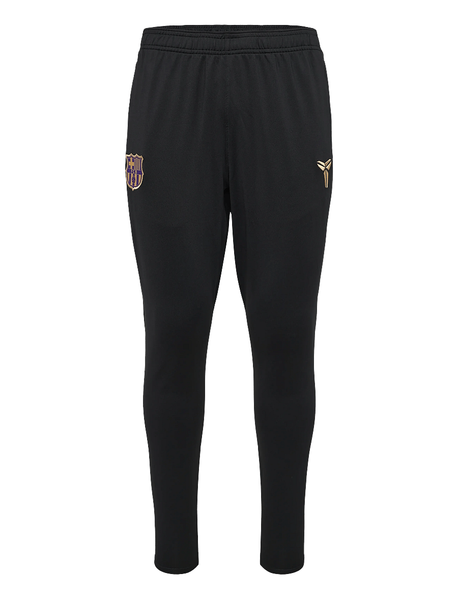 Nike - F.C. Barcelona Strike Away Men's Kobe Dri-FIT Football Knit Trousers - træningsbukser - black/field purple/metallic go - 0