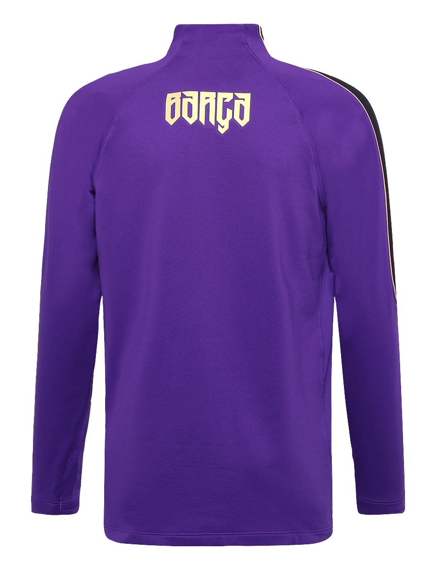 Nike - FCB Y NK DF STRK DRILL TOPK AW - sportstoppe - field purple/black/metallic go - 1