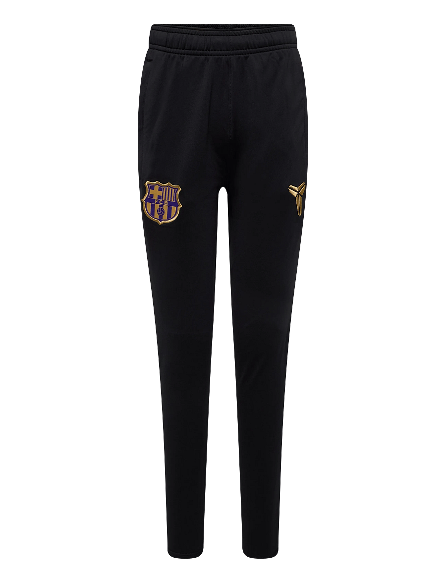 Nike - FCB Y NK DF STRK PANT KPZ AW - dressipüksid - black/field purple/metallic go - 0