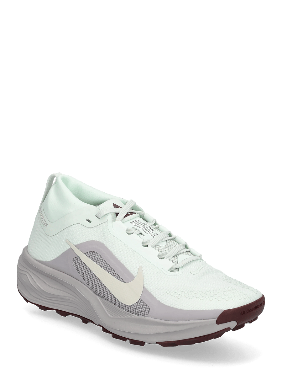 Nike - W NIKE ACG PEGASUS TRAIL GTX - matka- ja kõndimisjalatsid - barely green/light bone-silver - 0
