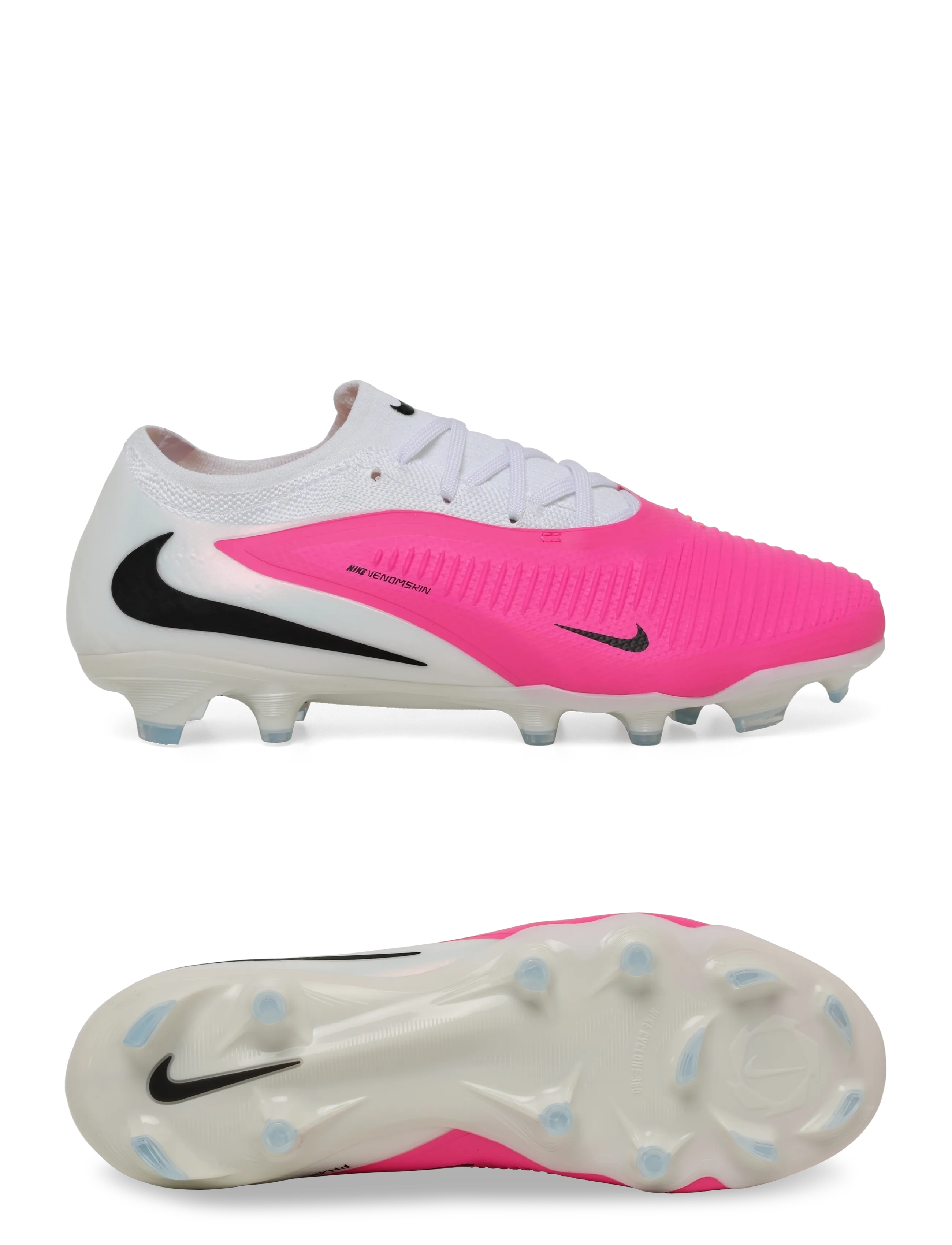 Nike PHANTOM 6 LOW PRO FG T - Fotbollsskor - MULTI-COLOR/BLACK / pink/rose
