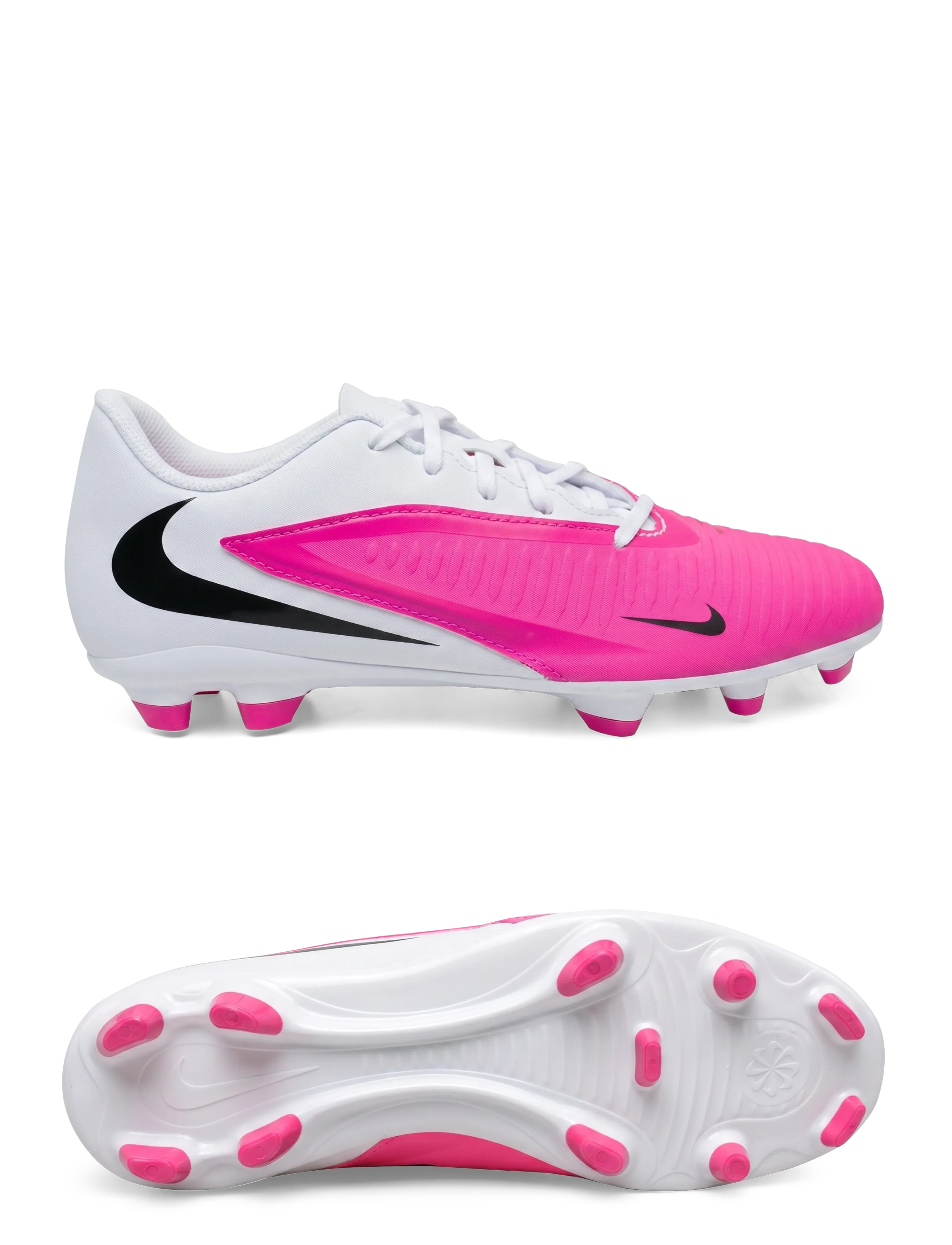 Nike PHANTOM 6 LOW CLUB FG/MG T - Streetstyle - MULTI-COLOR/BLACK / pink/rose