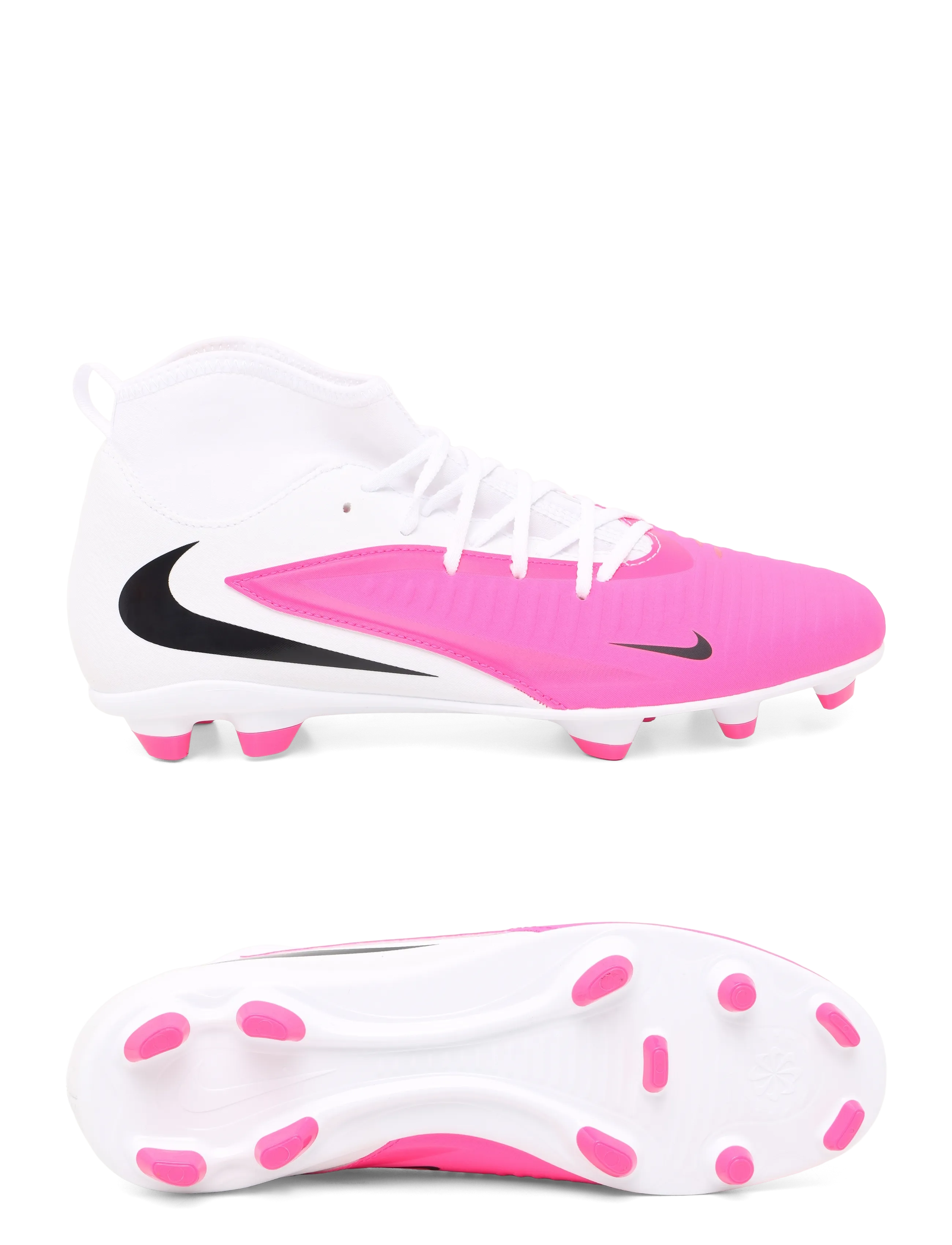 Nike PHANTOM 6 HIGH CLUB FG/MG T - Neuheiten - MULTI-COLOR/BLACK / pink/rose