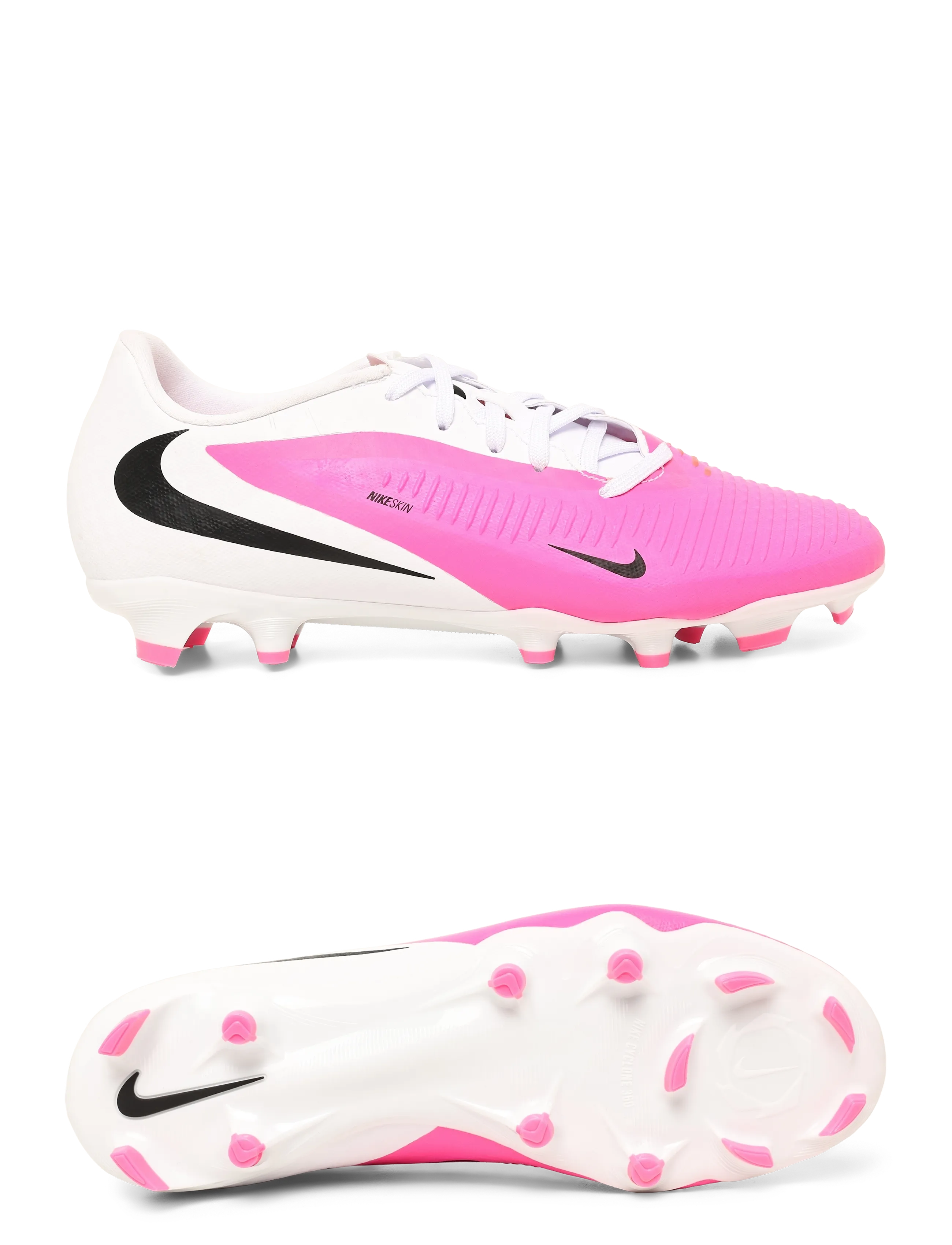 Nike PHANTOM 6 LOW ACAD FG/MG T - Sport shoes - MULTI-COLOR/BLACK / pink/rose