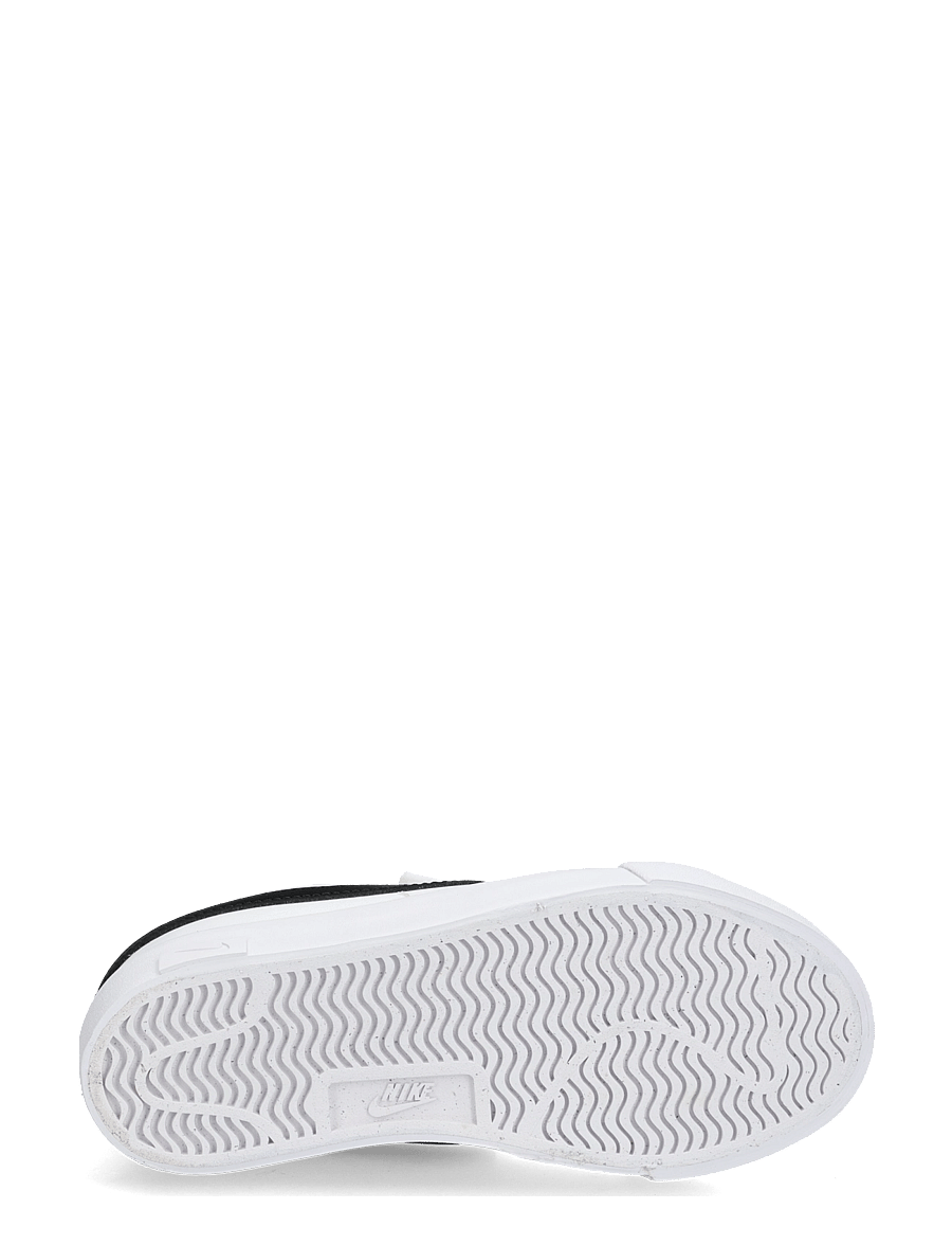 Nike - NIKE TENNIS ESSENTIAL (PS) - niedriger schnitt - white/black-white - 4