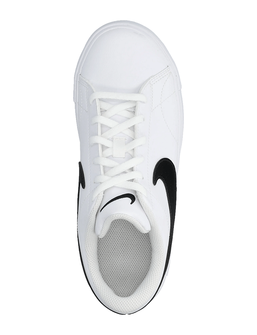 Nike - NIKE TENNIS ESSENTIAL (GS) - lave sneakers - white/black-white - 3