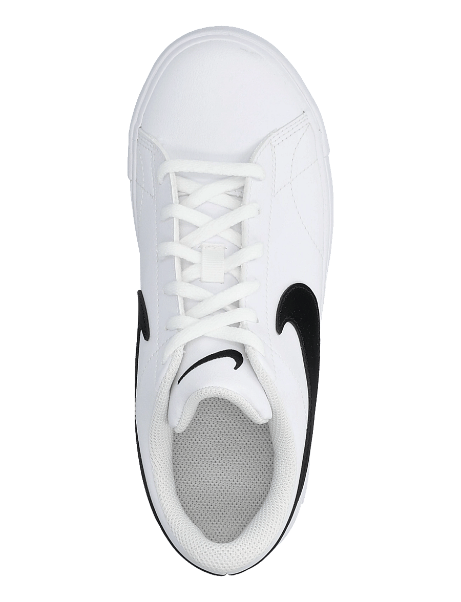 Nike - NIKE TENNIS ESSENTIAL (GS) - niedriger schnitt - white/black-white - 3