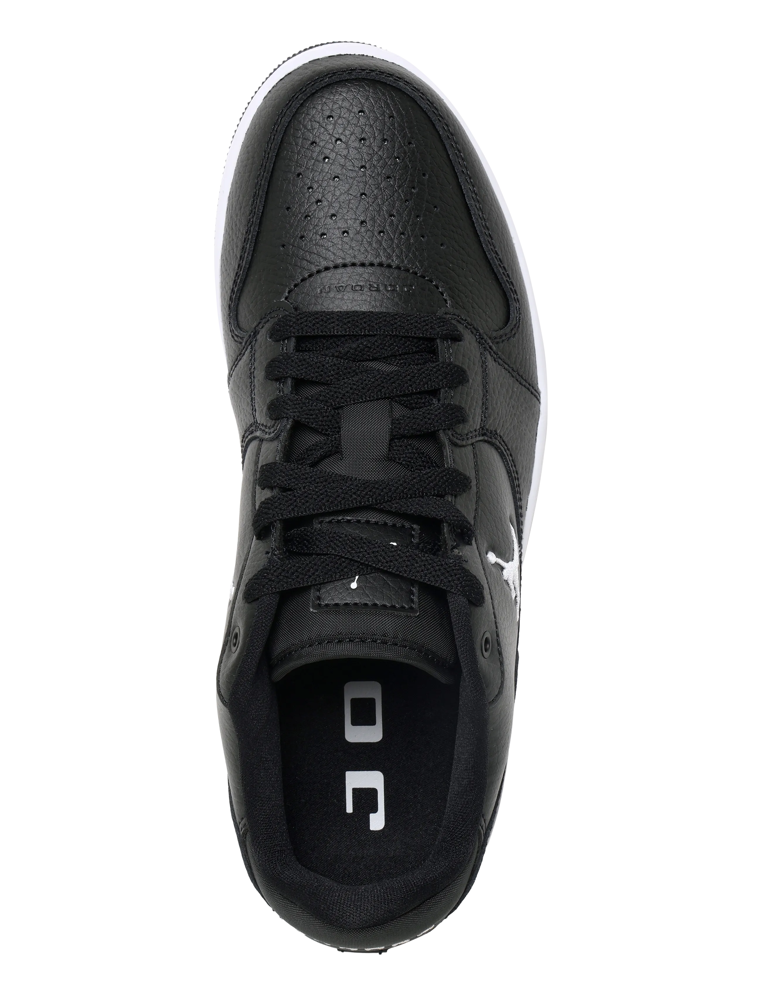 Nike - JORDAN ACCESS COURT LOW - przed kostkę - black/white - 3