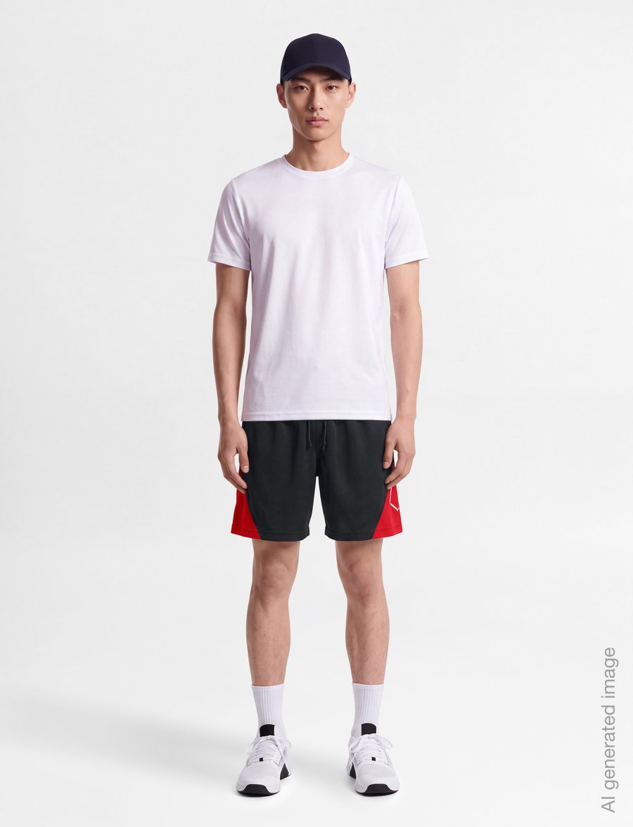 Nike - Jordan Sport Basketball Short - training shorts - black/gym red/white - 0