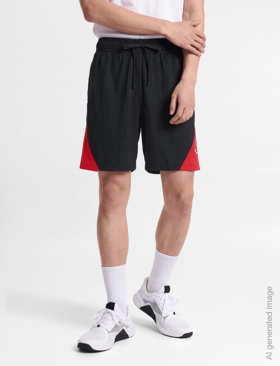 Nike - Jordan Sport Basketball Short - training shorts - black/gym red/white - 3