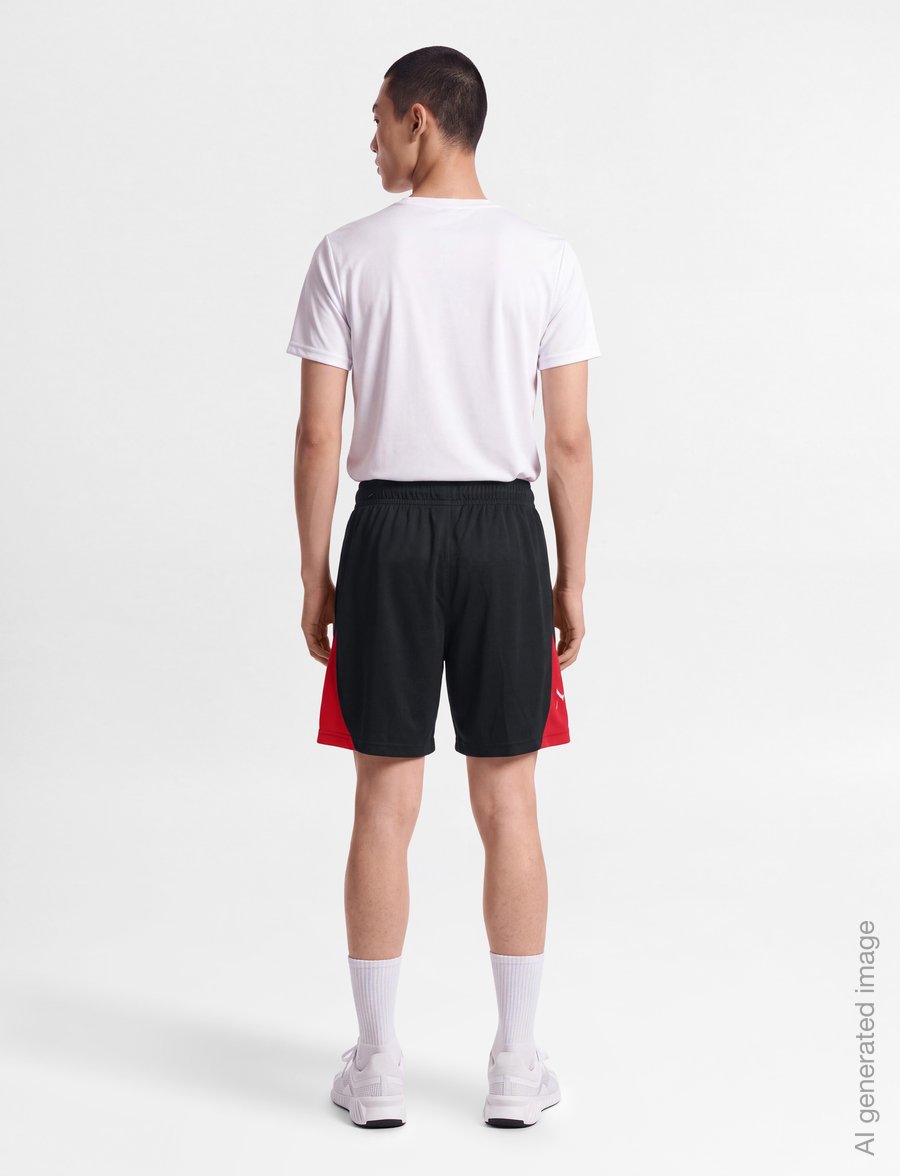 Nike - Jordan Sport Basketball Short - training shorts - black/gym red/white - 4