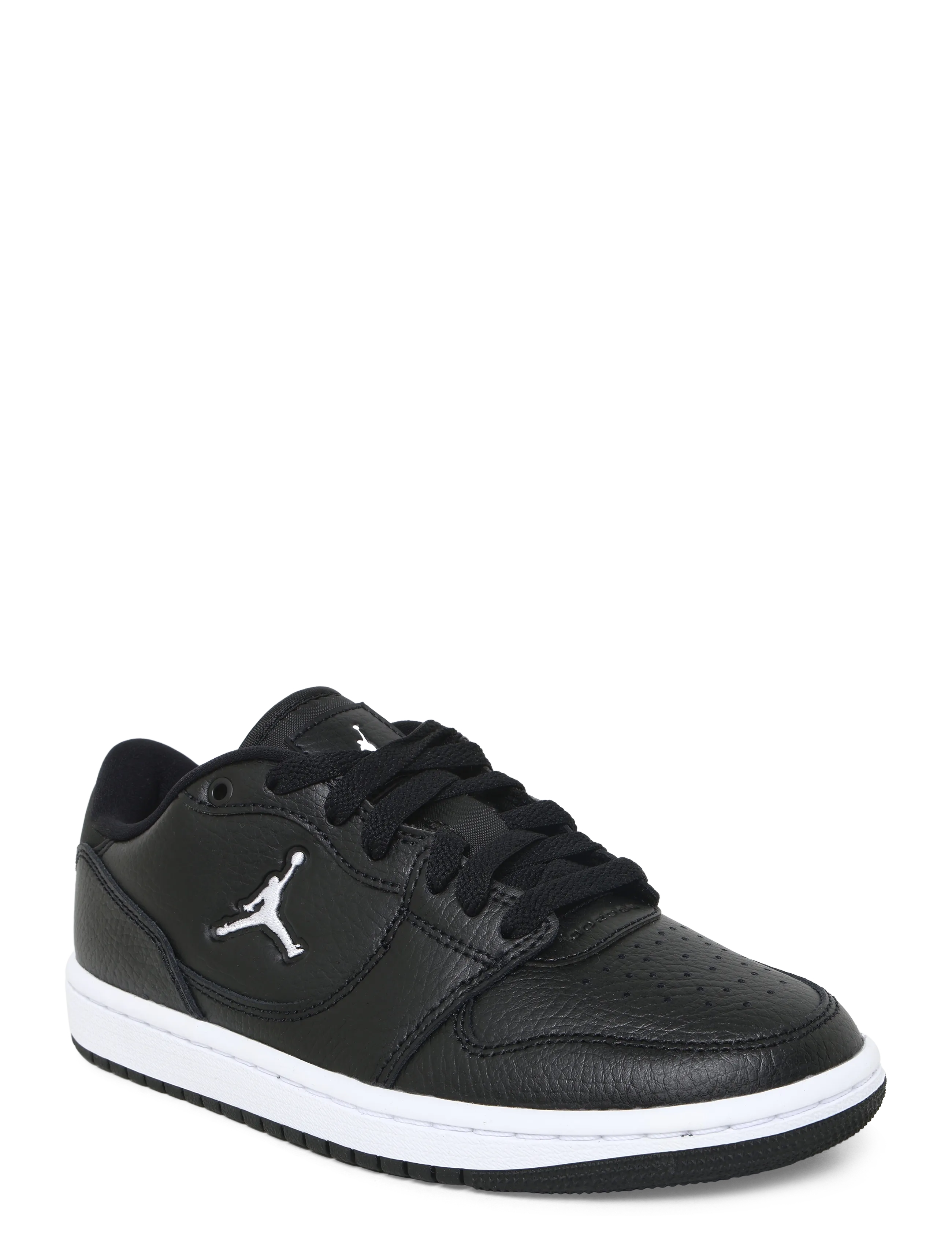 Nike JORDAN ACCESS COURT LOW (GS) - Low Tops - BLACK/WHITE / black