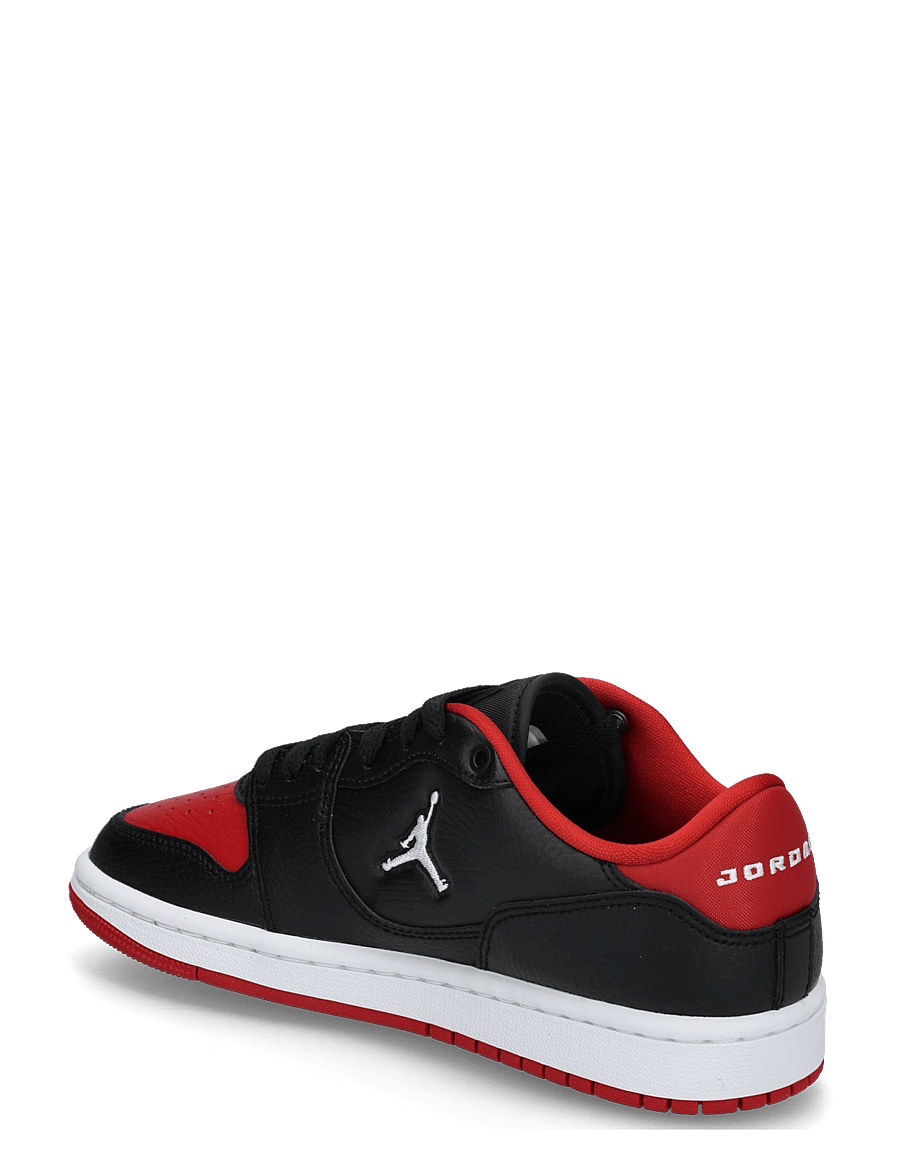 Nike - JORDAN COURT CONNECT LOW (GS) - låga sneakers - black/white-gym red - 1