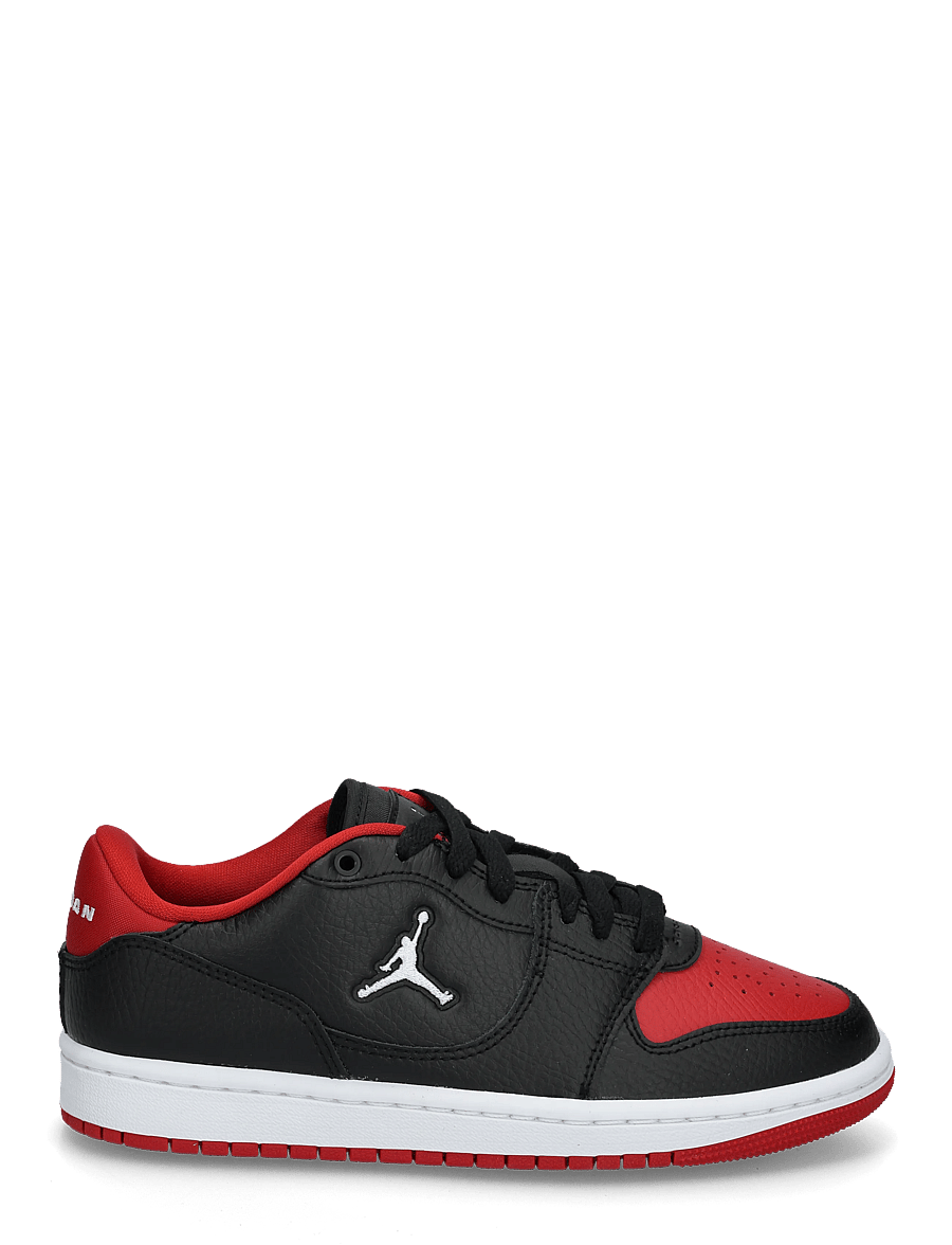 Nike - JORDAN COURT CONNECT LOW (GS) - lave sneakers - black/white-gym red - 2
