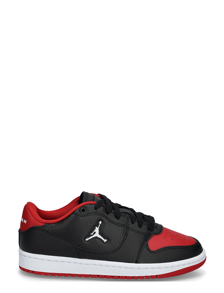 Nike - JORDAN COURT CONNECT LOW (GS) - låga sneakers - black/white-gym red - 2