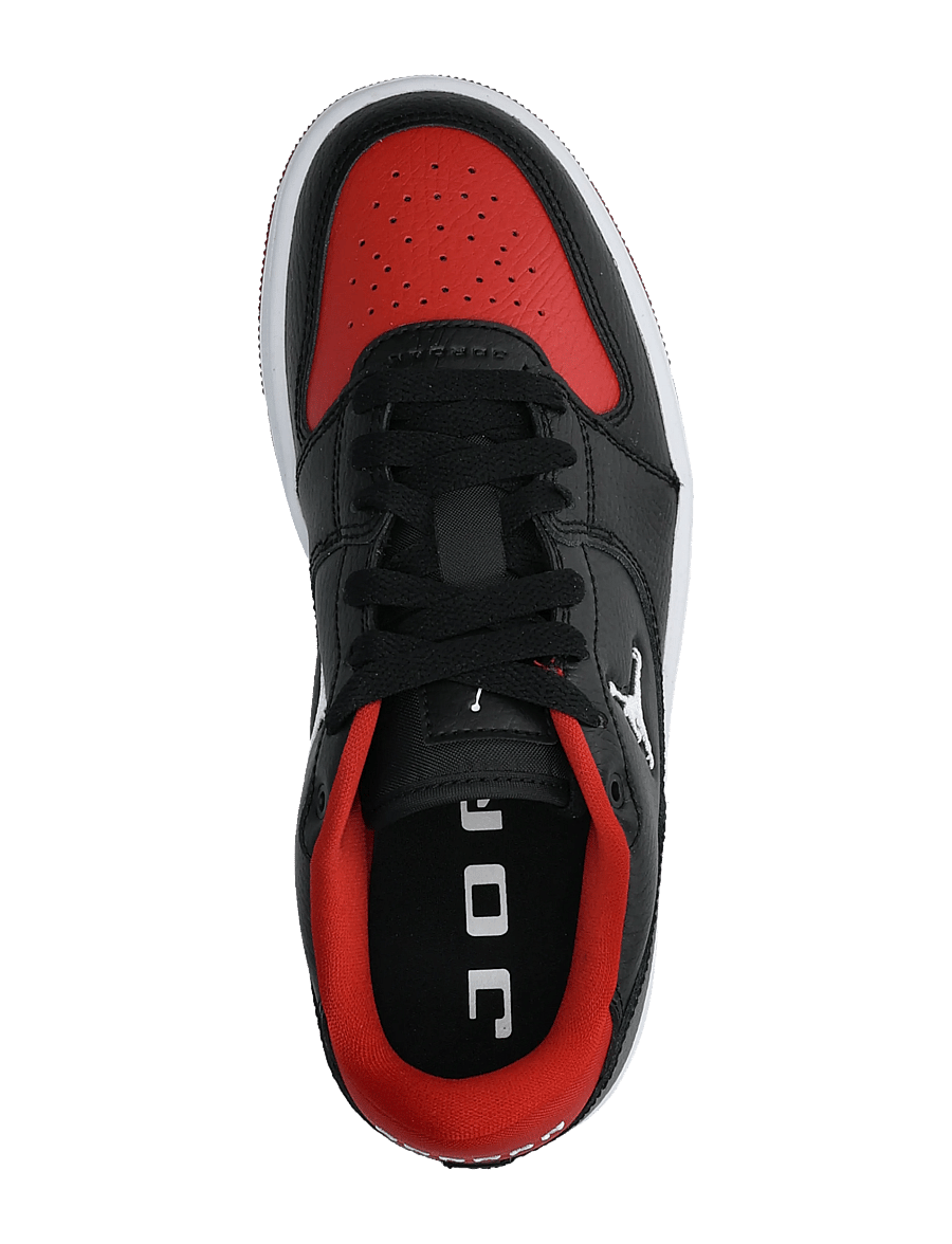 Nike - JORDAN COURT CONNECT LOW (GS) - lave sneakers - black/white-gym red - 3