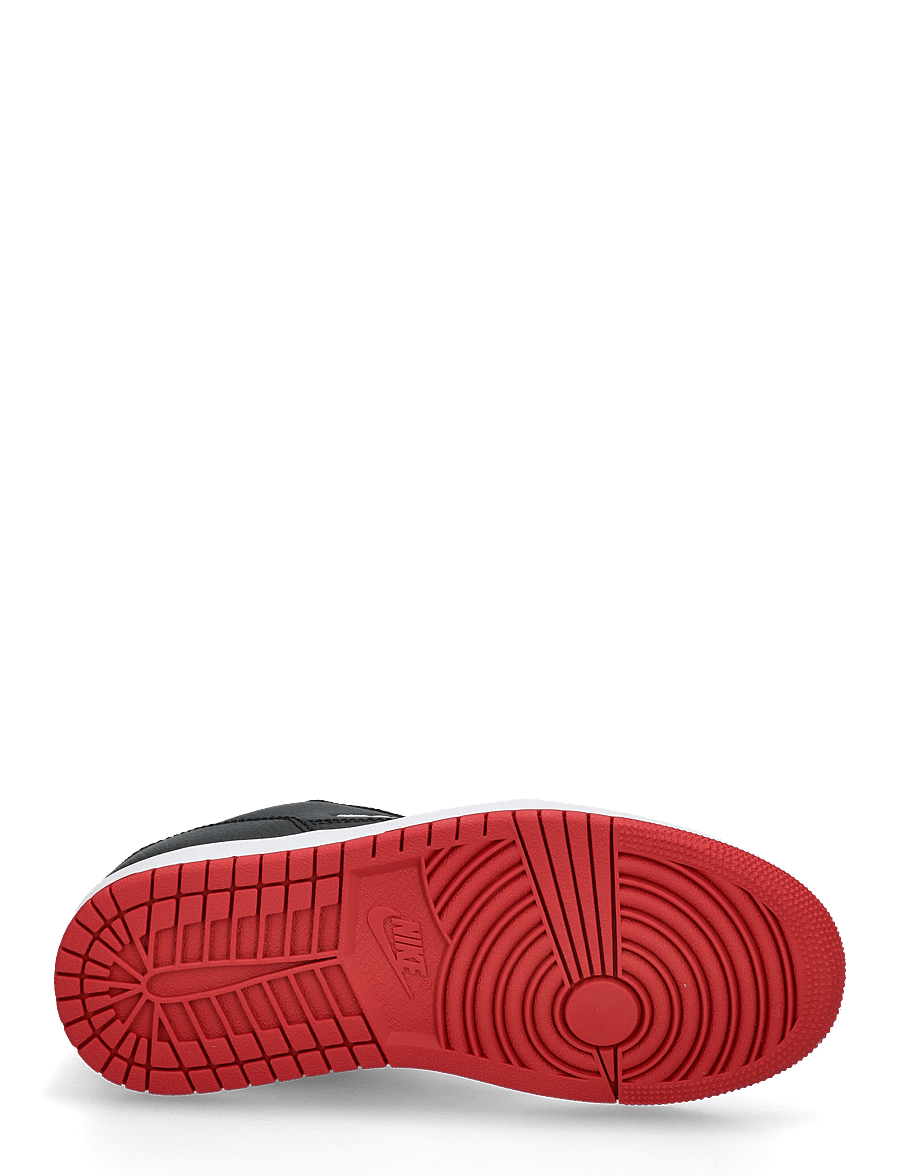 Nike - JORDAN COURT CONNECT LOW (GS) - lave sneakers - black/white-gym red - 4