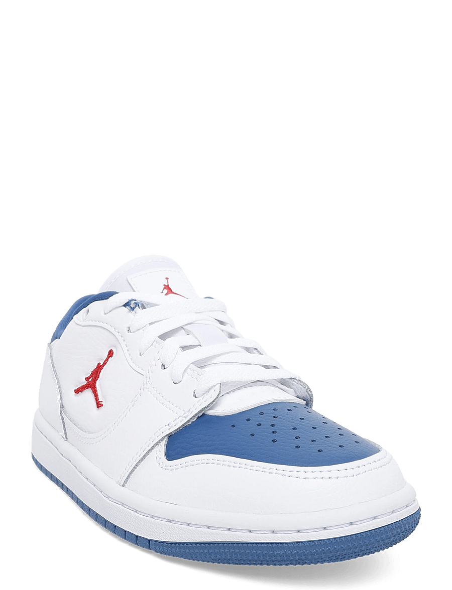 Nike - JORDAN COURT CONNECT LOW (GS) - low tops - white/fire red-true blue - 0