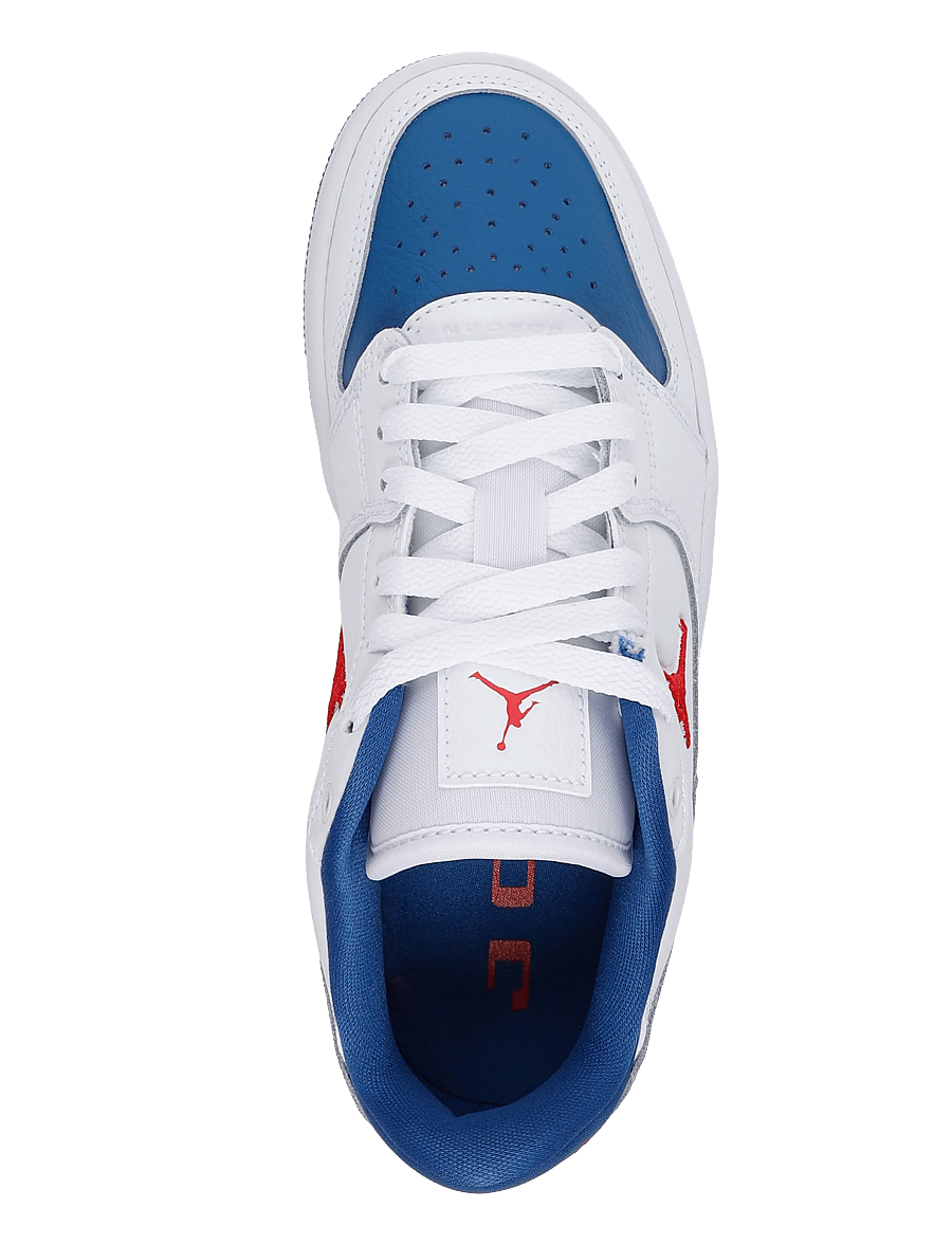 Nike - JORDAN COURT CONNECT LOW (GS) - low tops - white/fire red-true blue - 3