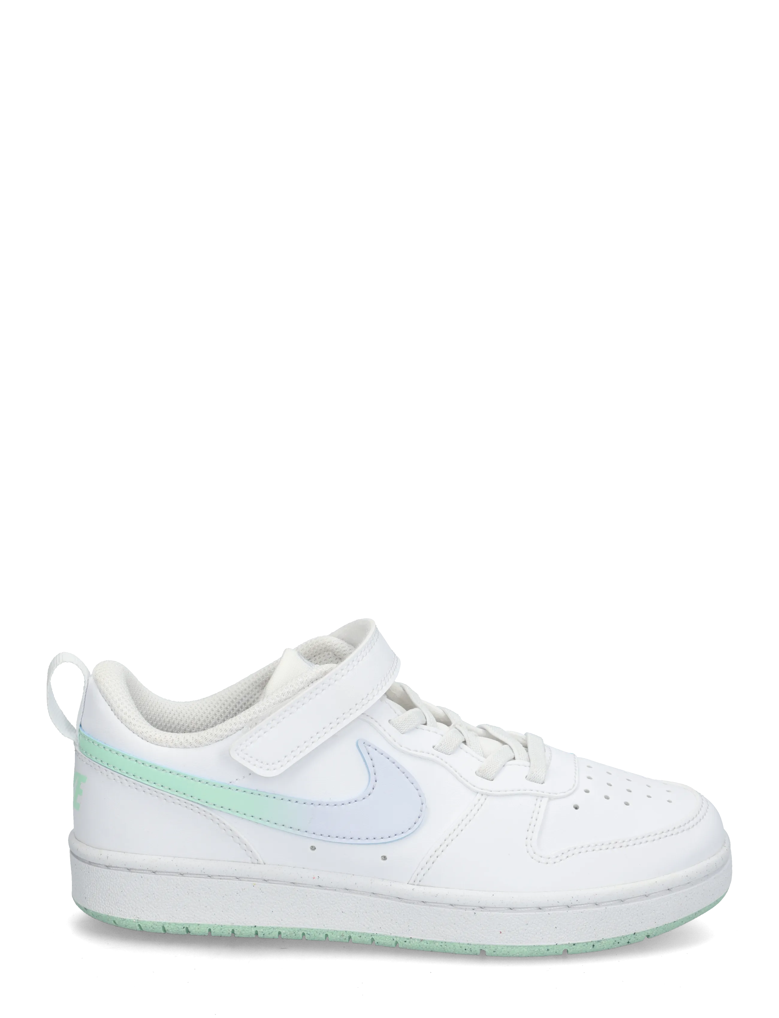 Nike - COURT BOROUGH LOW FADE (PS) - herbstersparnisse - white/arctic green-football gr - 2