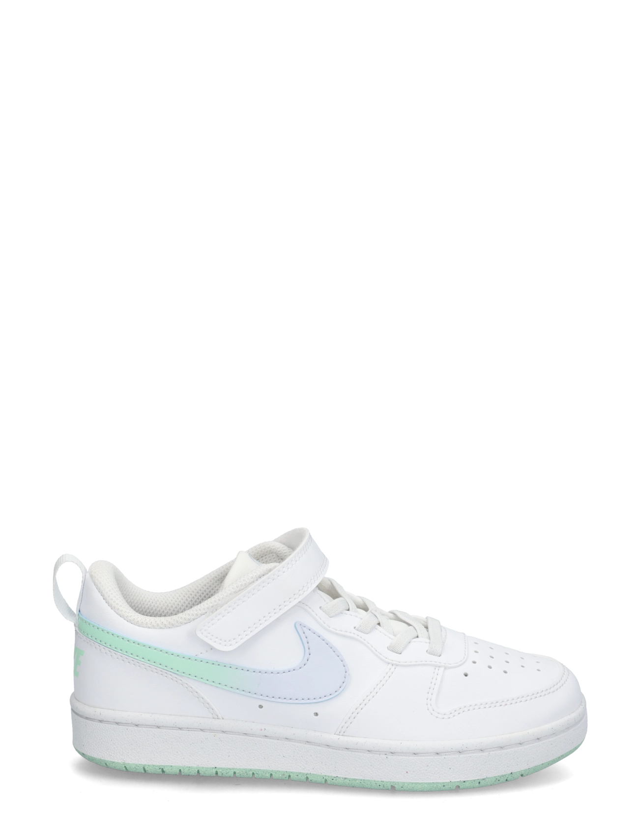 Nike - COURT BOROUGH LOW FADE (PS) - white/arctic green-football gr - 2
