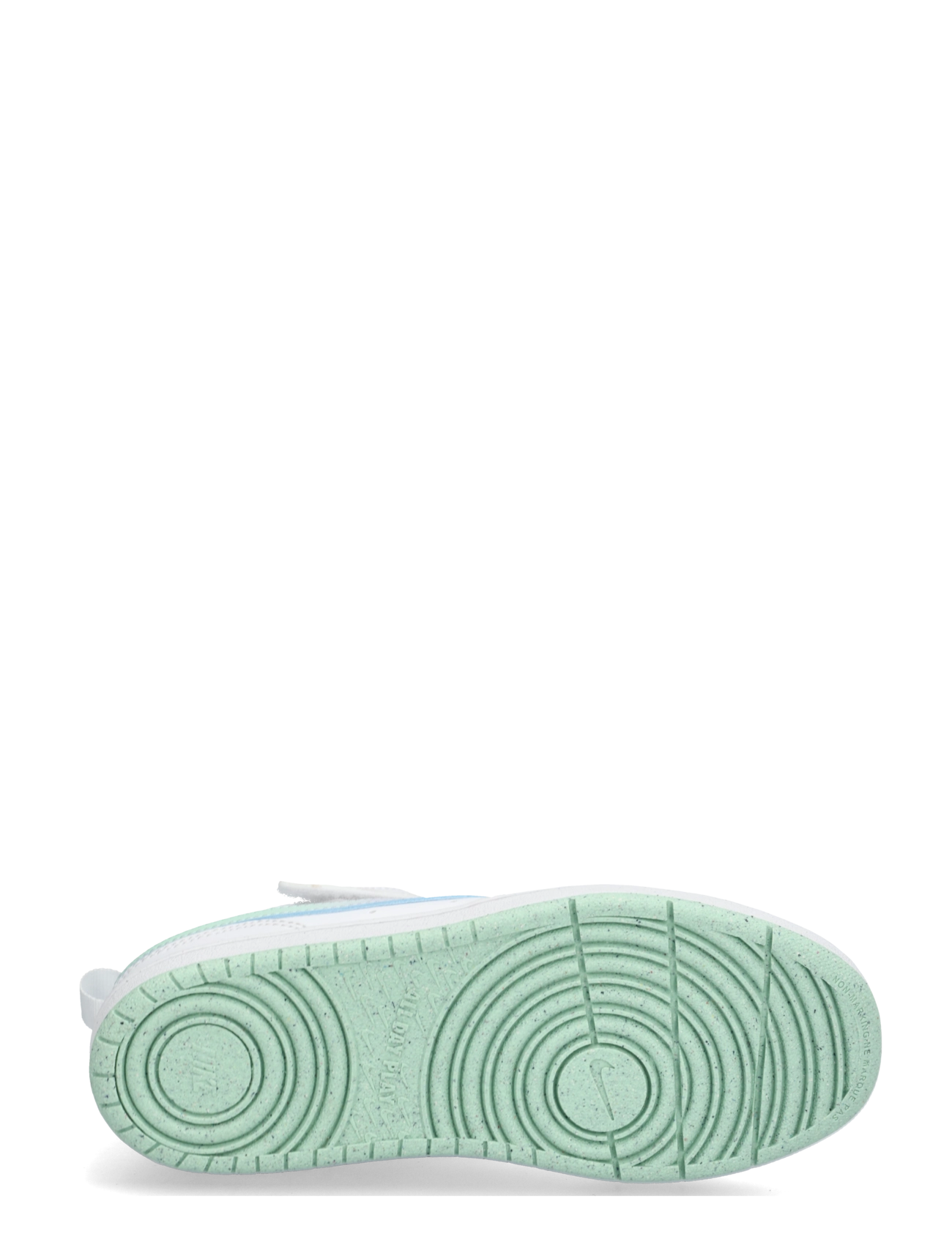Nike - COURT BOROUGH LOW FADE (PS) - white/arctic green-football gr - 4