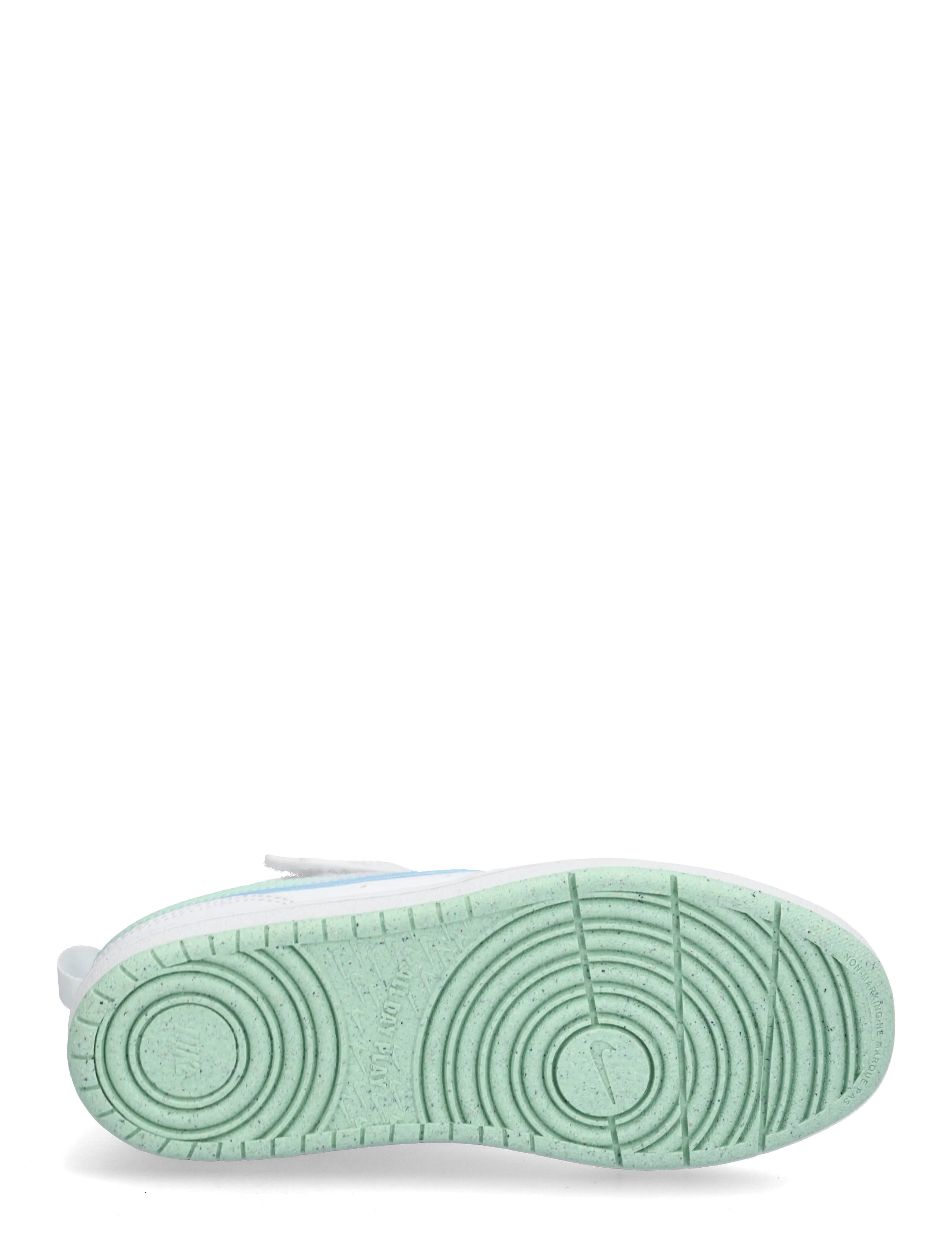 Nike - COURT BOROUGH LOW FADE (PS) - herbstersparnisse - white/arctic green-football gr - 4