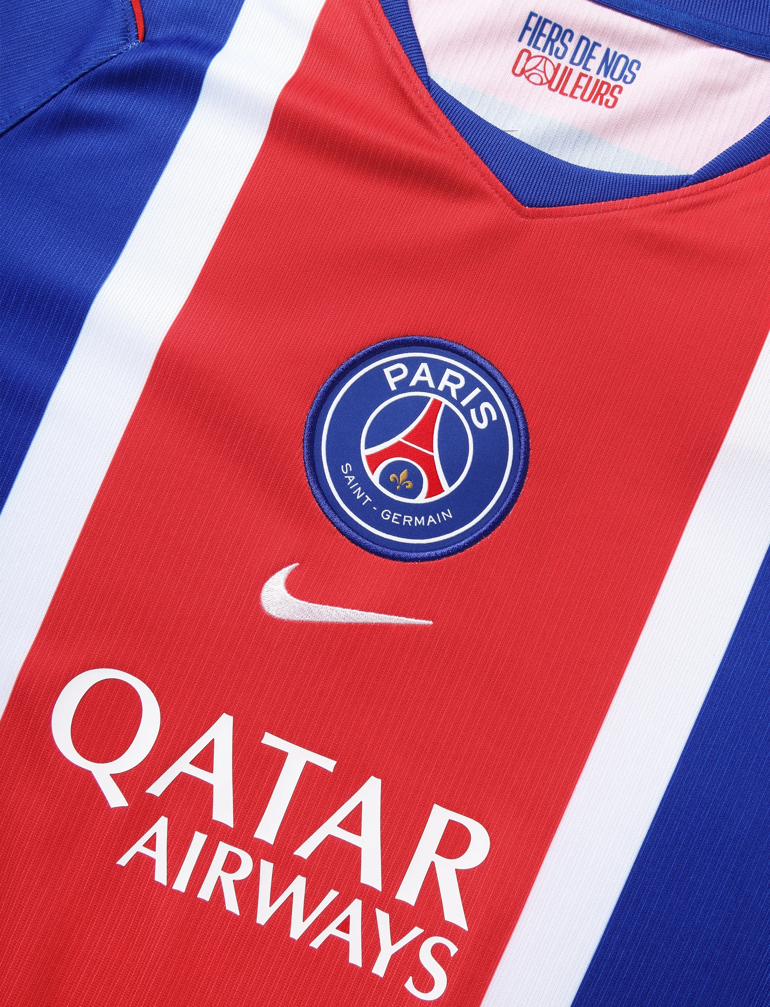 Nike - Paris Saint-Germain 2026/27 Stadium Home LS - fodboldtrøjer - old royal/white/university red - 2