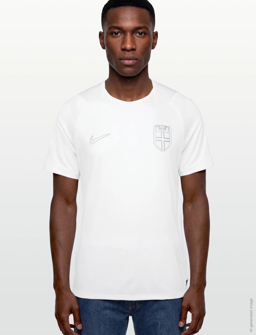 Nike - Norway 2026 Stadium Third - white/pure platinum/white - 4